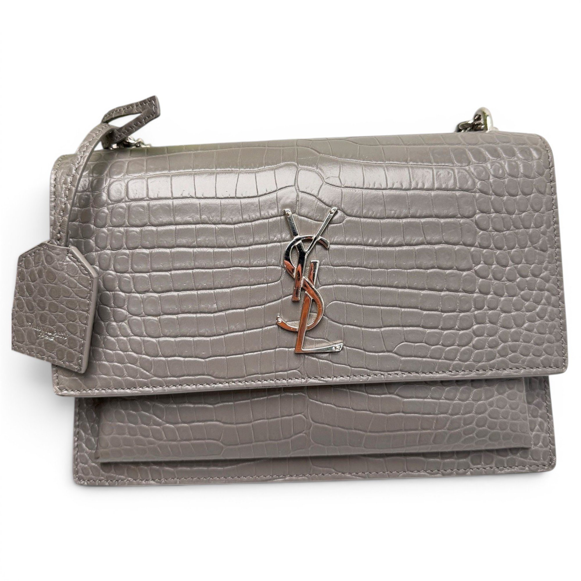 Sunset leather handbag