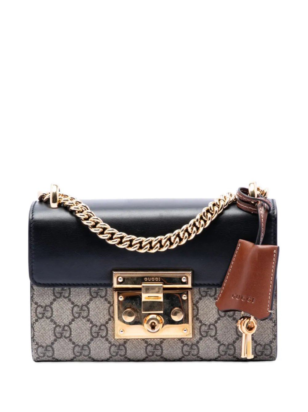 2016-2026 Small GG Supreme Padlock crossbody bag