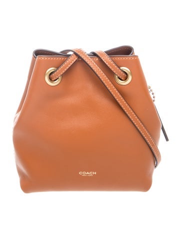 Leather Bucket Bag w/ Tags
