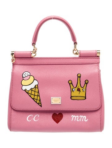 Dolce & Gabbana Leather Top Handle Bag