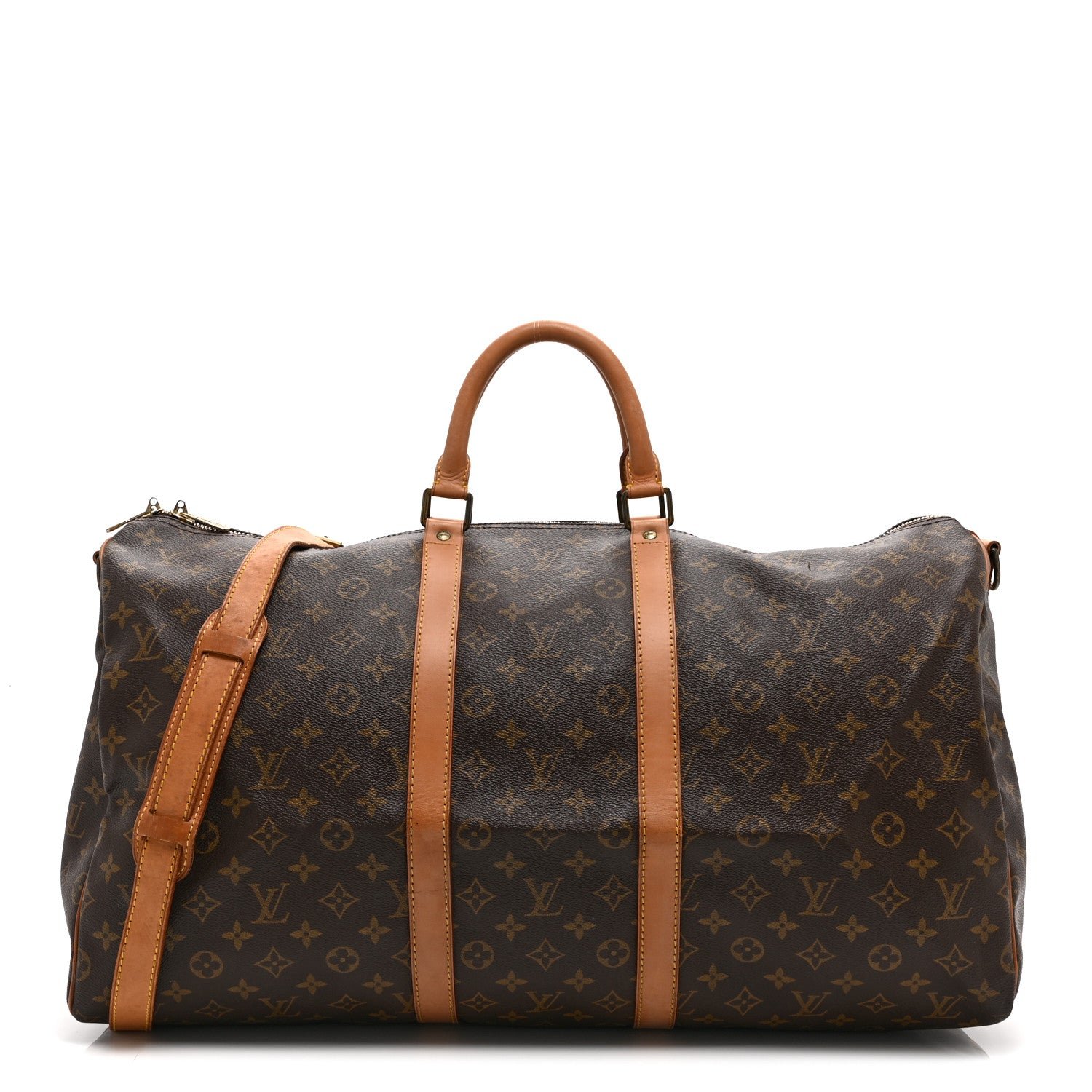 Louis Vuitton Louis Vuitton Monogram Keepall Bandouliere 55