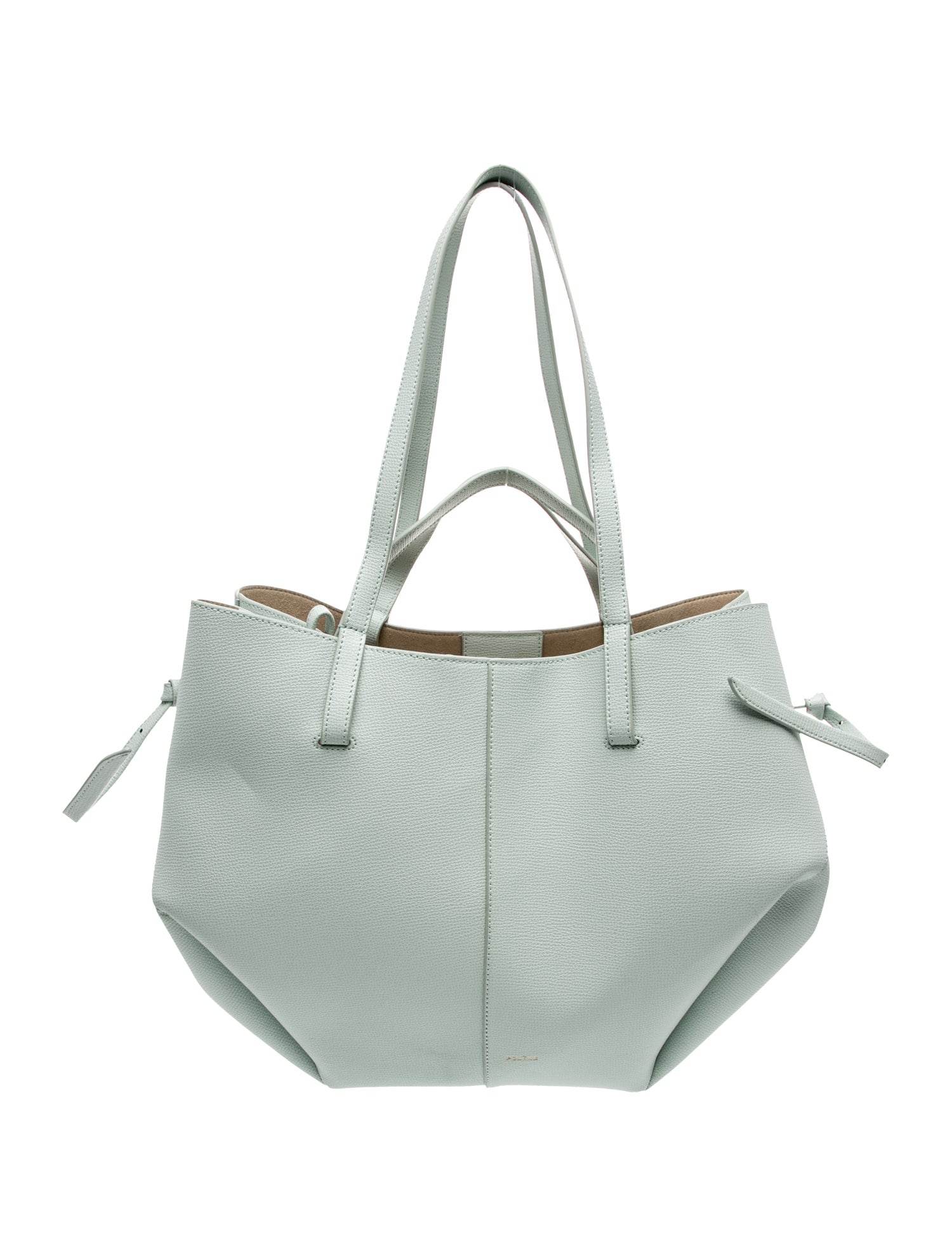 Leather Polene Cyme Mini