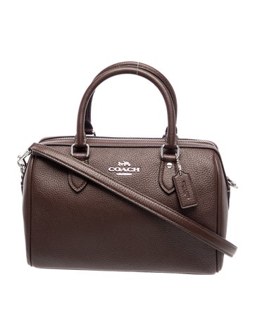 Leather Top Handle Bag