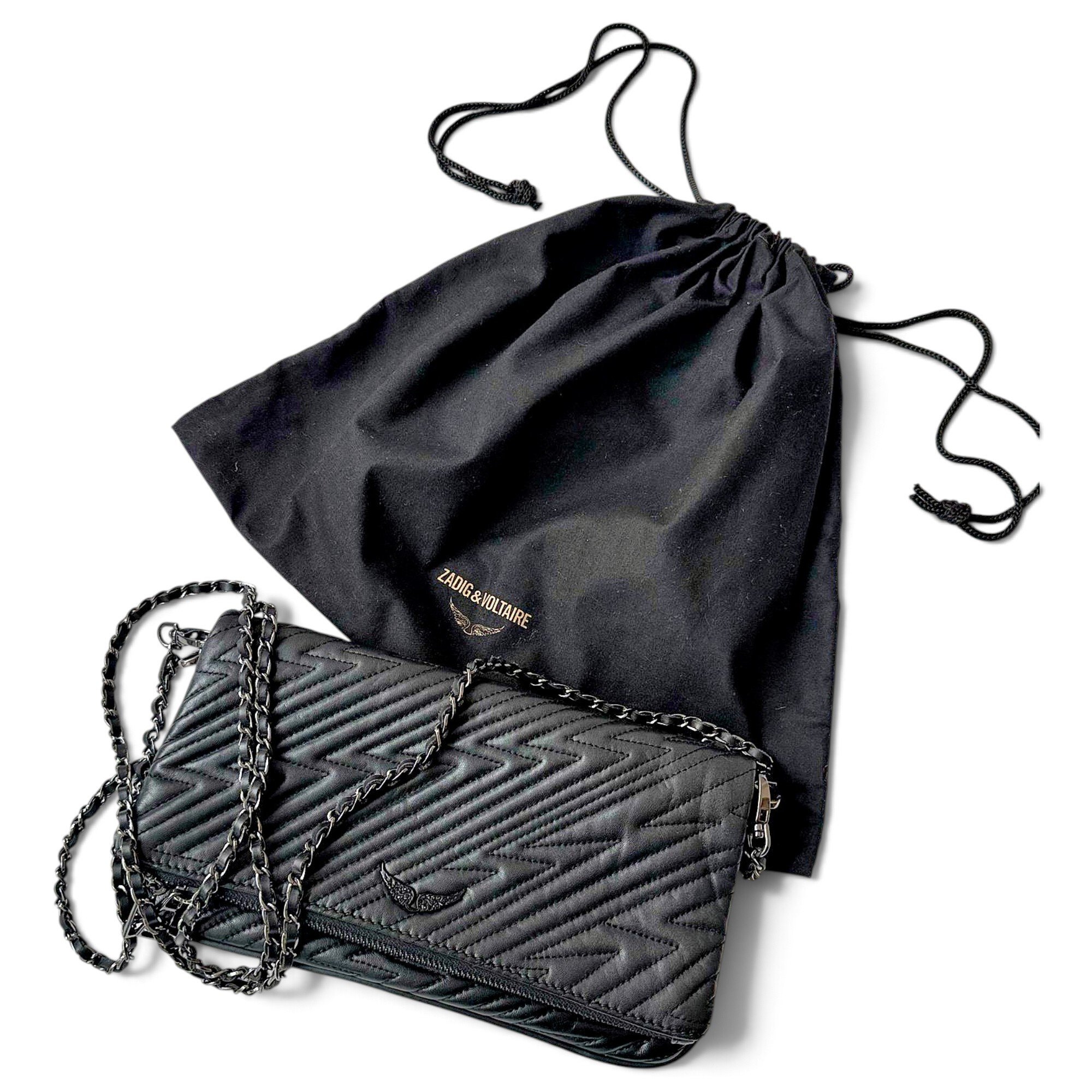 Rock leather handbag