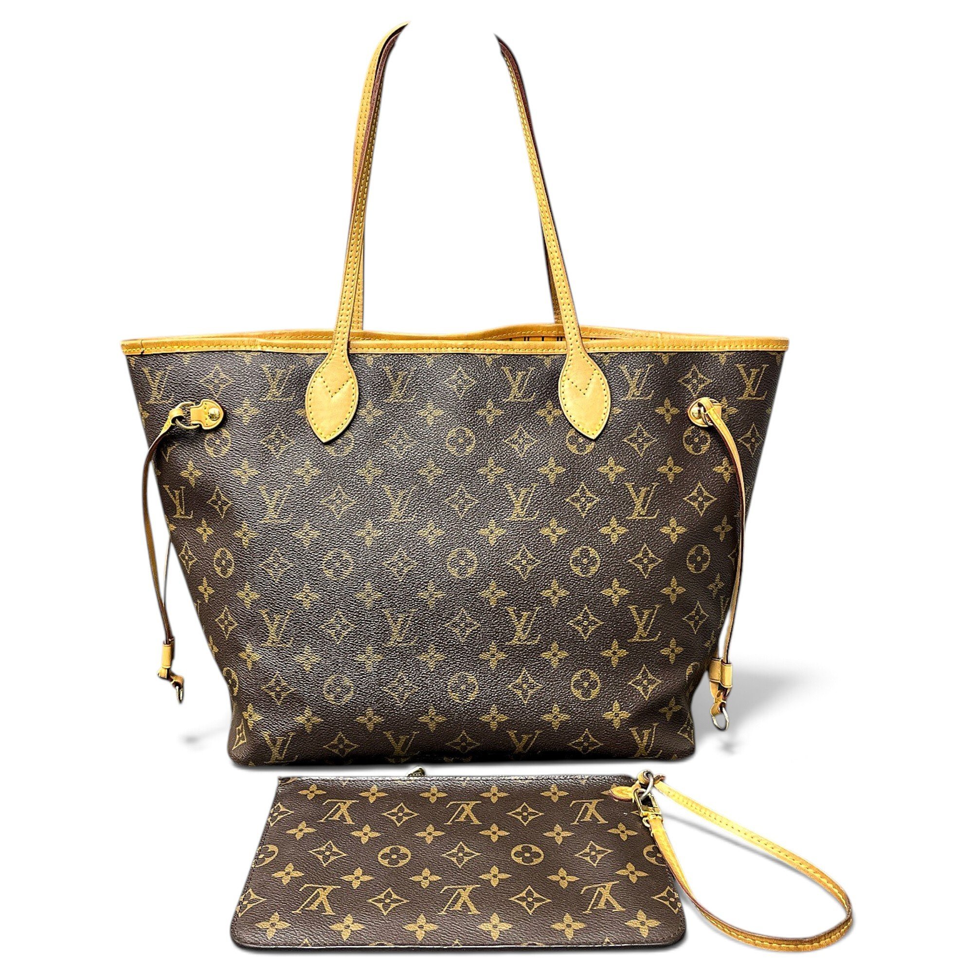 Neverfull leather tote