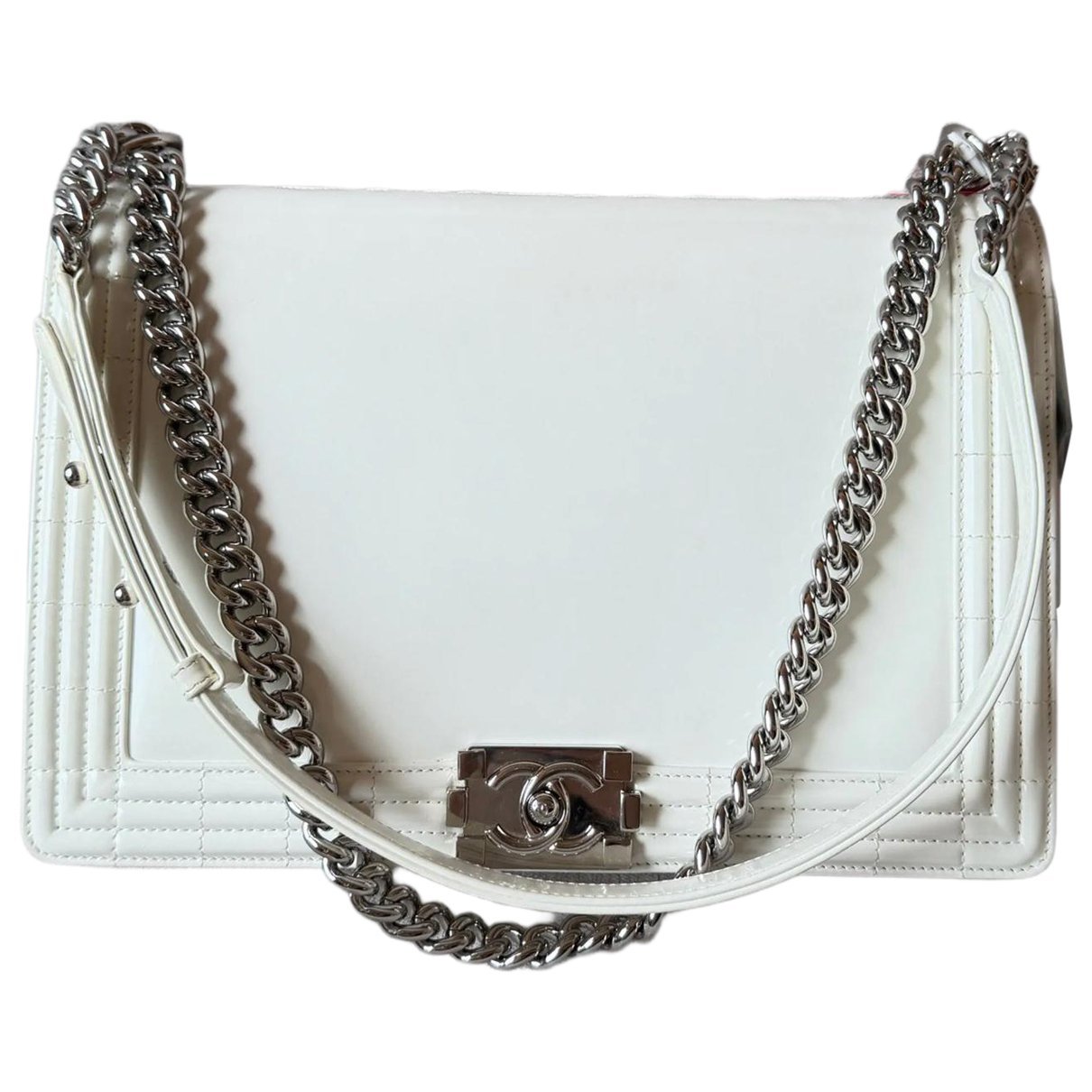 Boy patent leather handbag