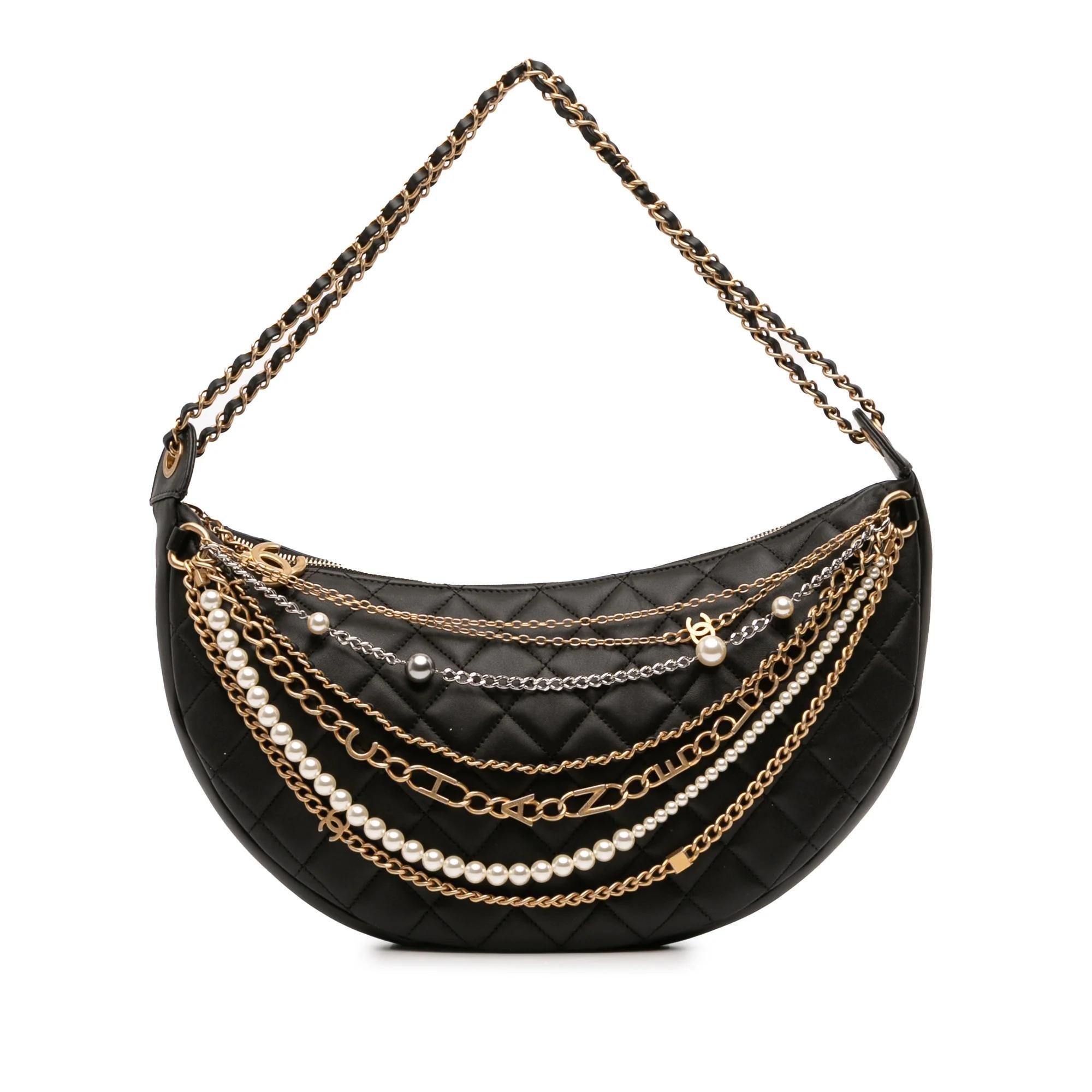 All About Chains leather bag