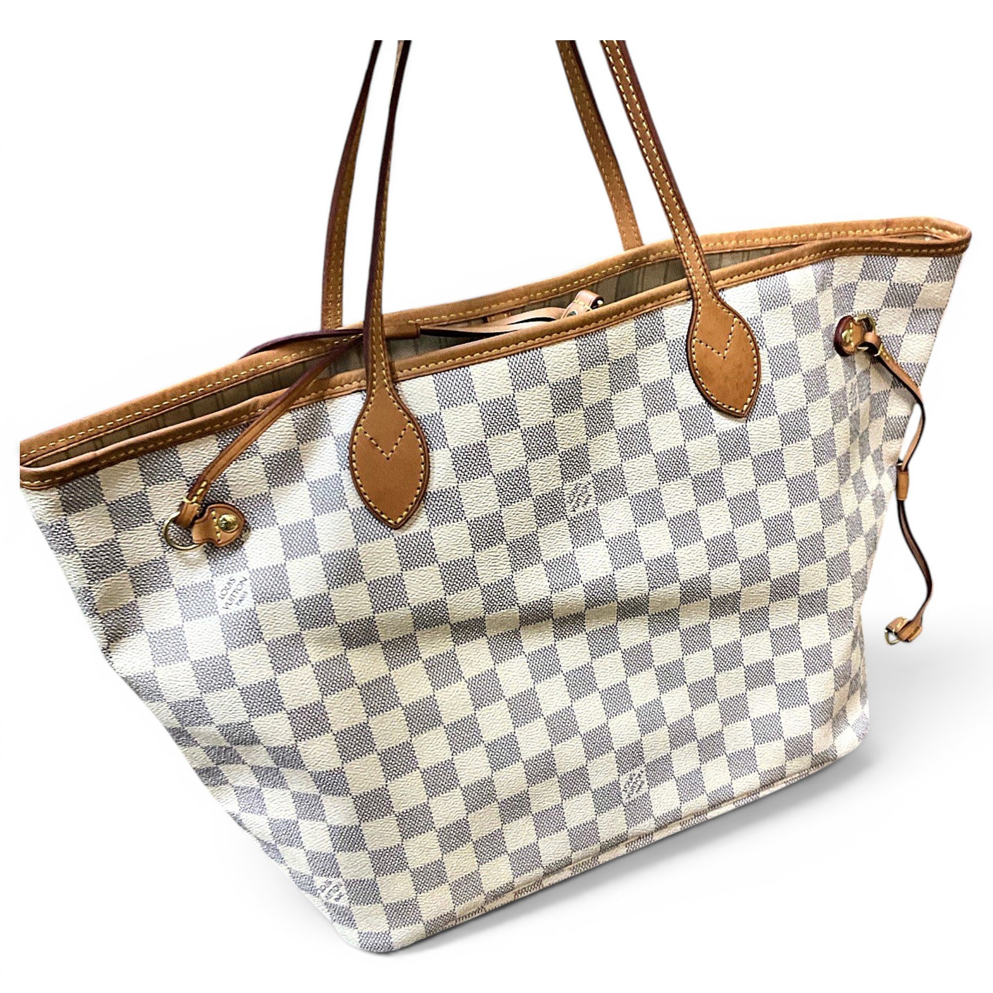 Neverfull leather tote