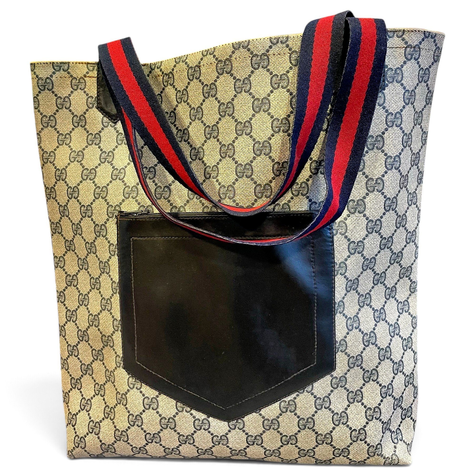Ophidia vinyl tote