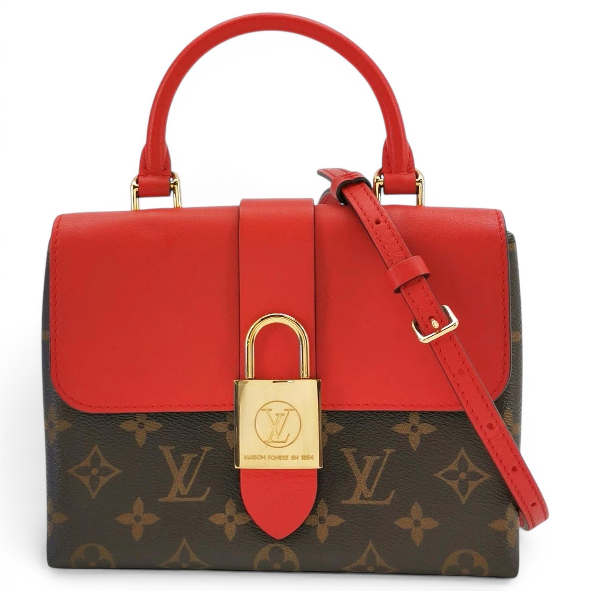Locky BB leather handbag