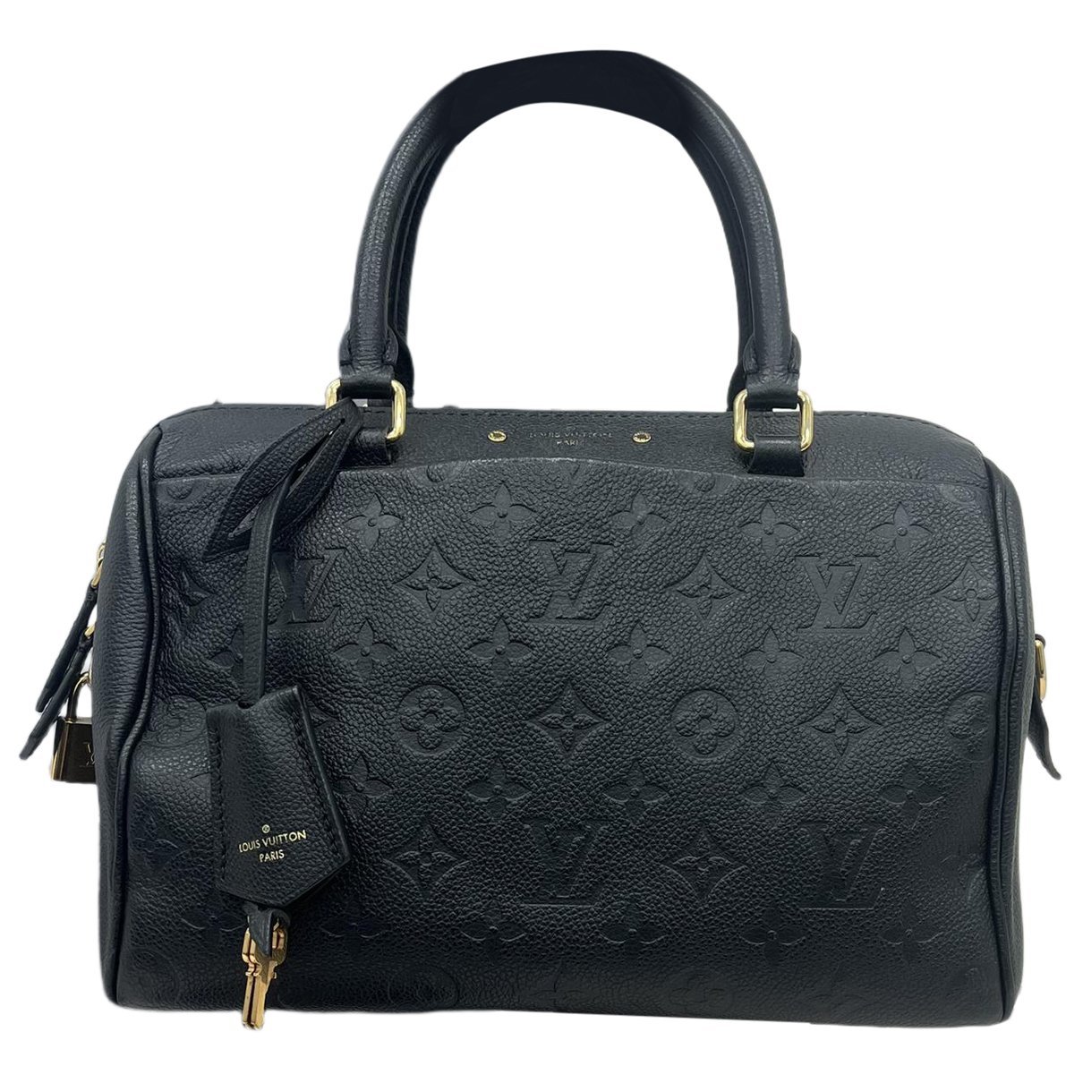 Speedy leather handbag