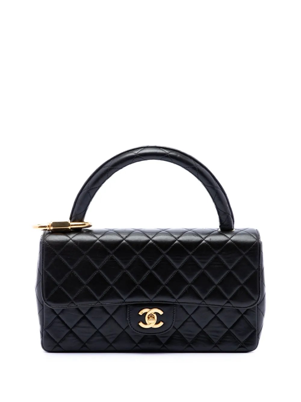 1994-1996 Medium Lambskin Kelly Parent Top Handle Bag handbag