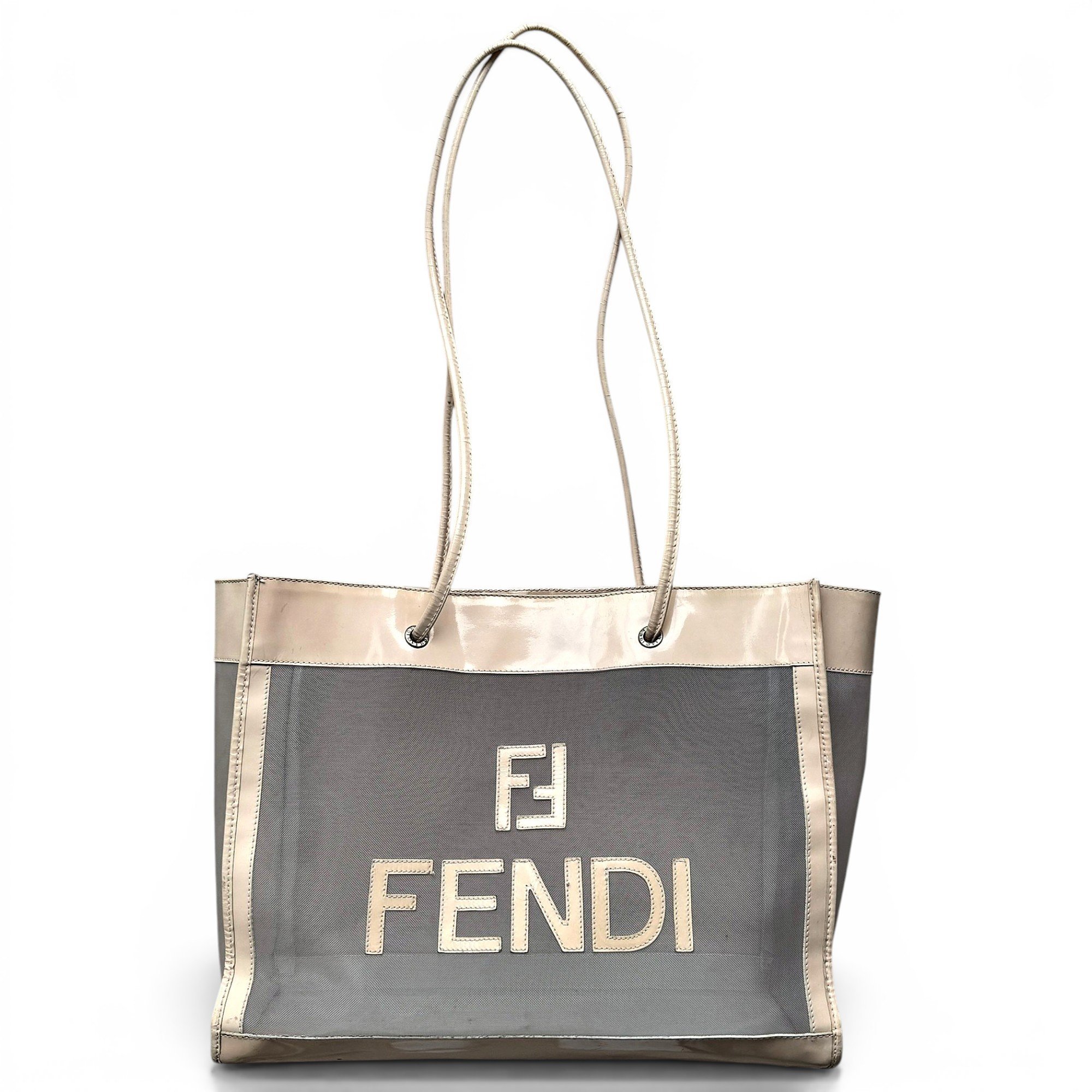 Sunshine patent leather tote