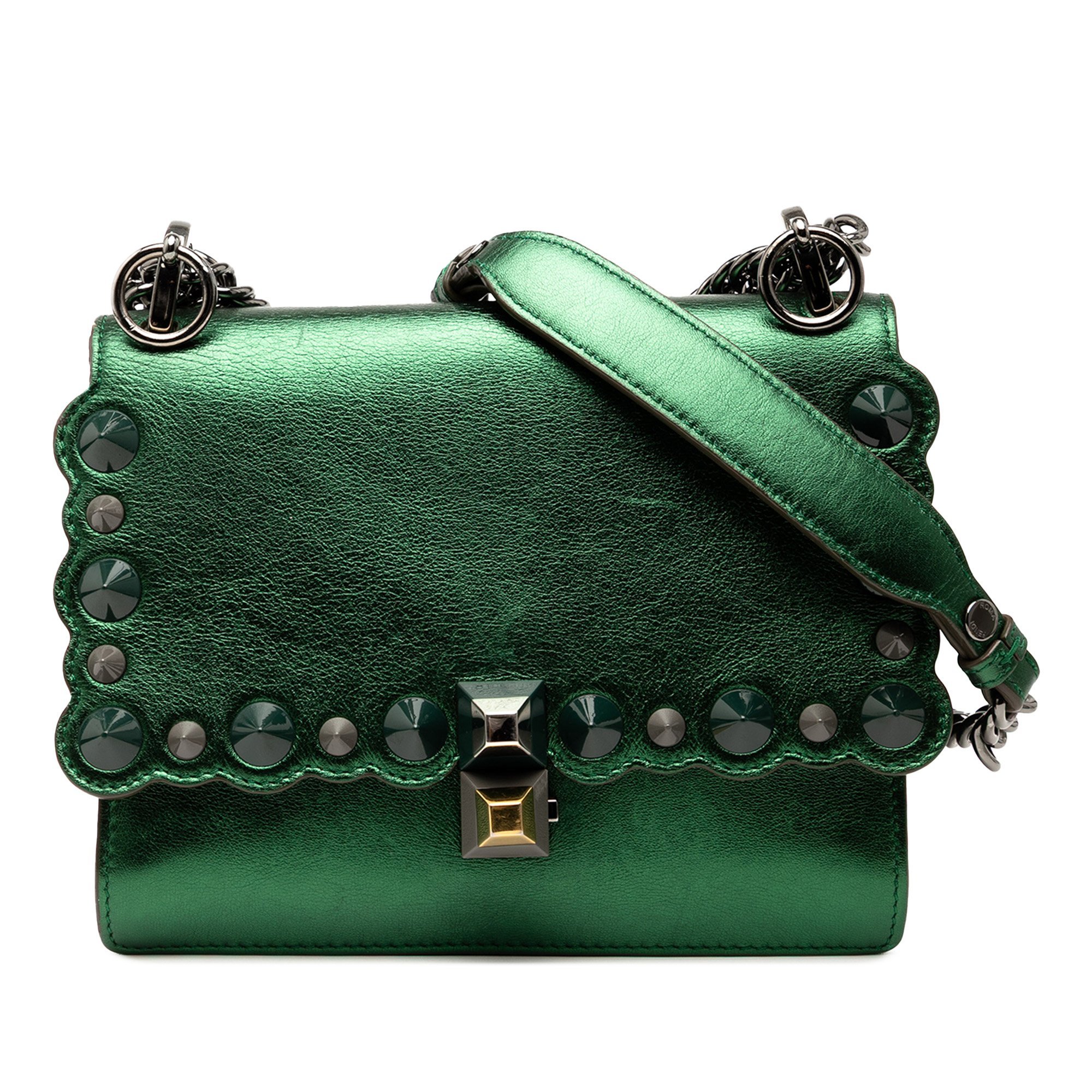 Kan I leather handbag