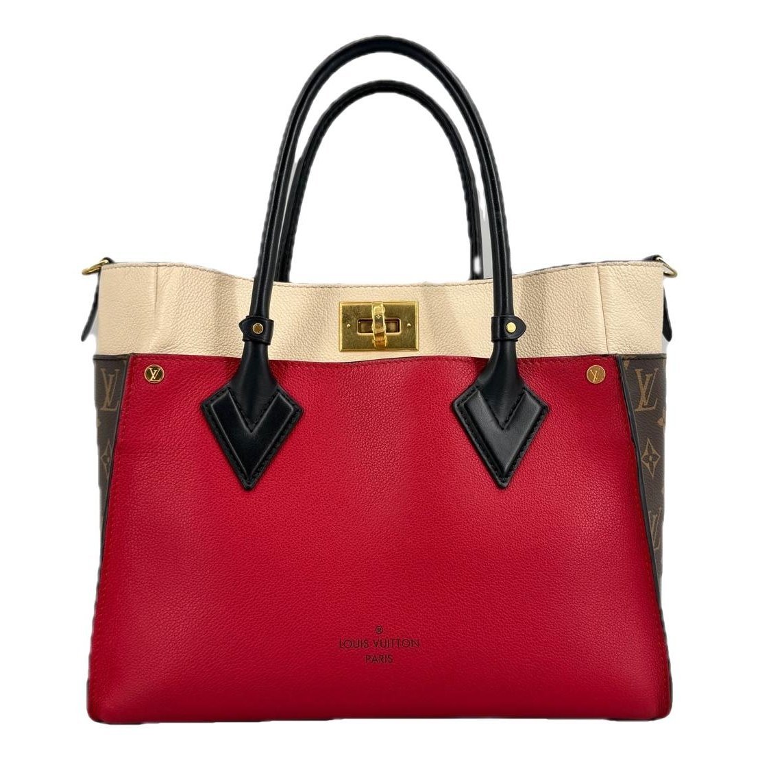 On My Side leather handbag