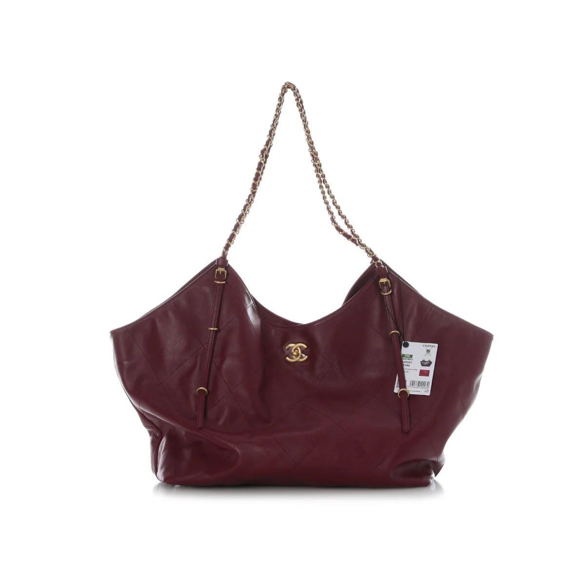 Leather tote