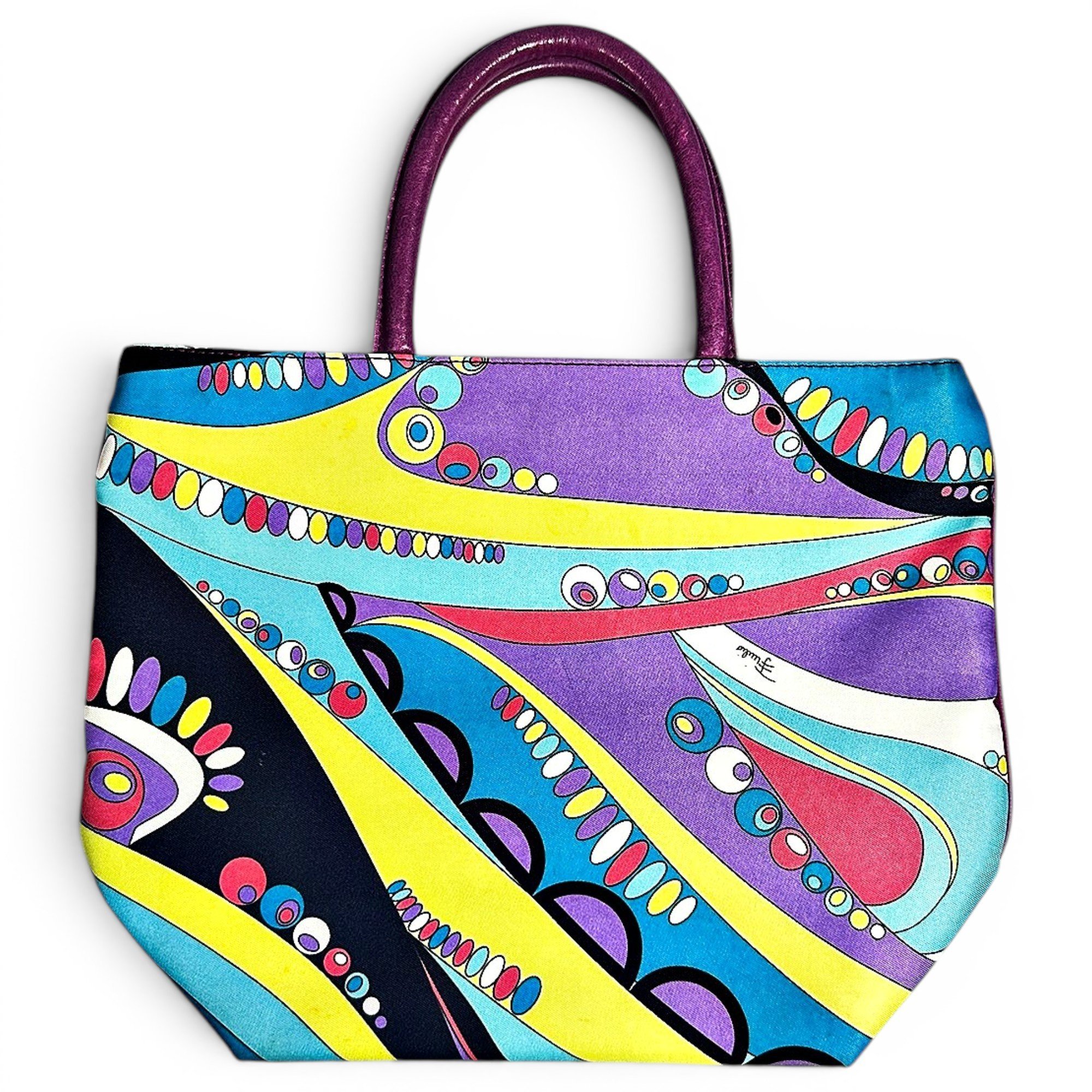 Emilio Pucci Cloth tote