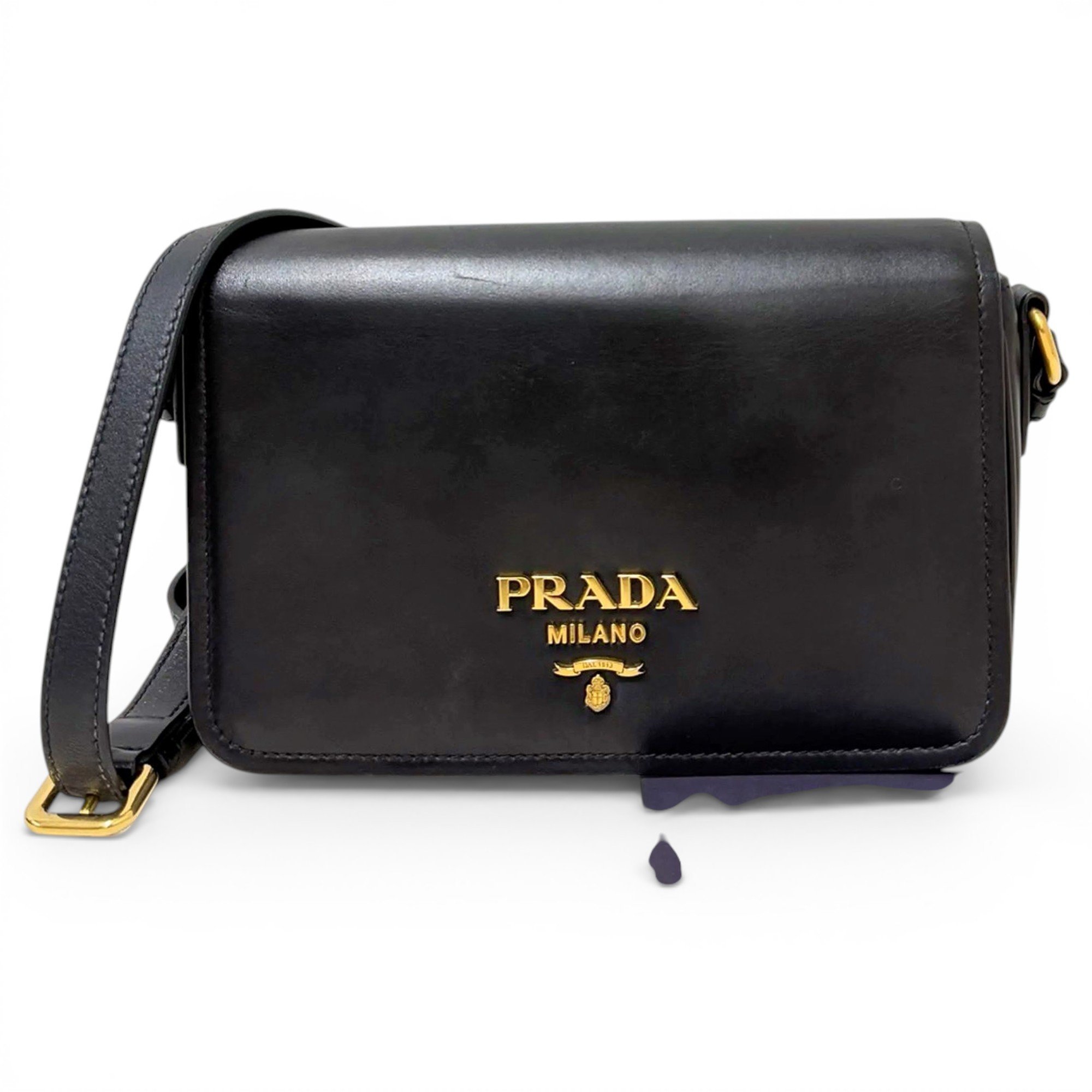 Leather crossbody bag