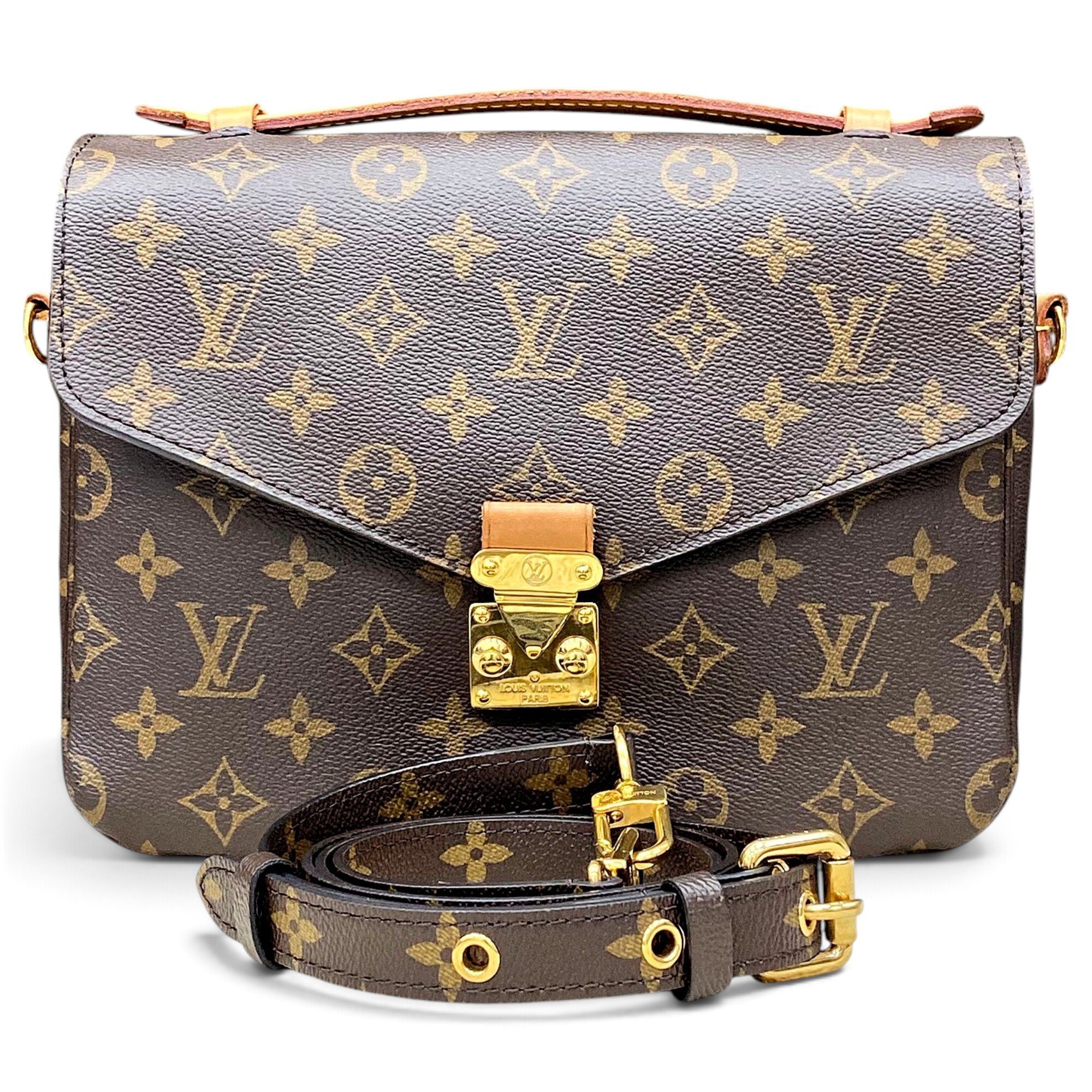 Metis leather handbag