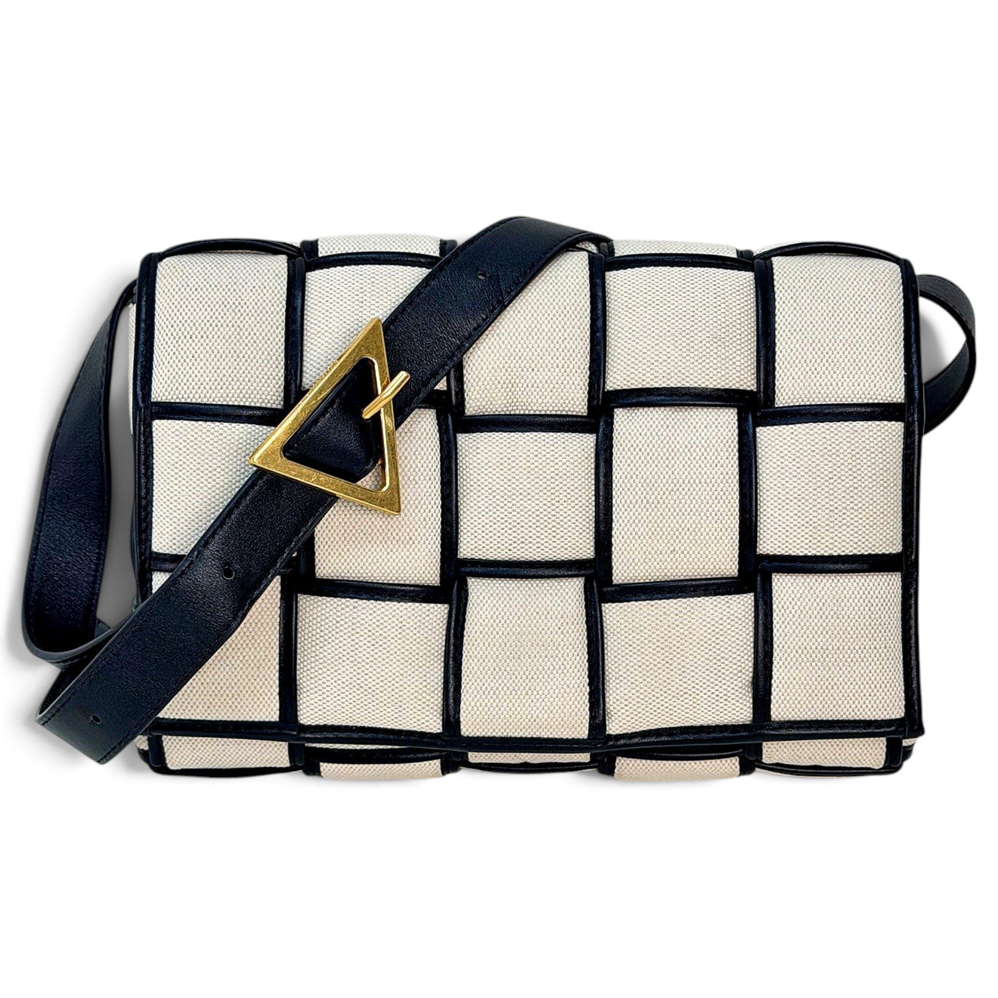 Cassette Padded cloth handbag