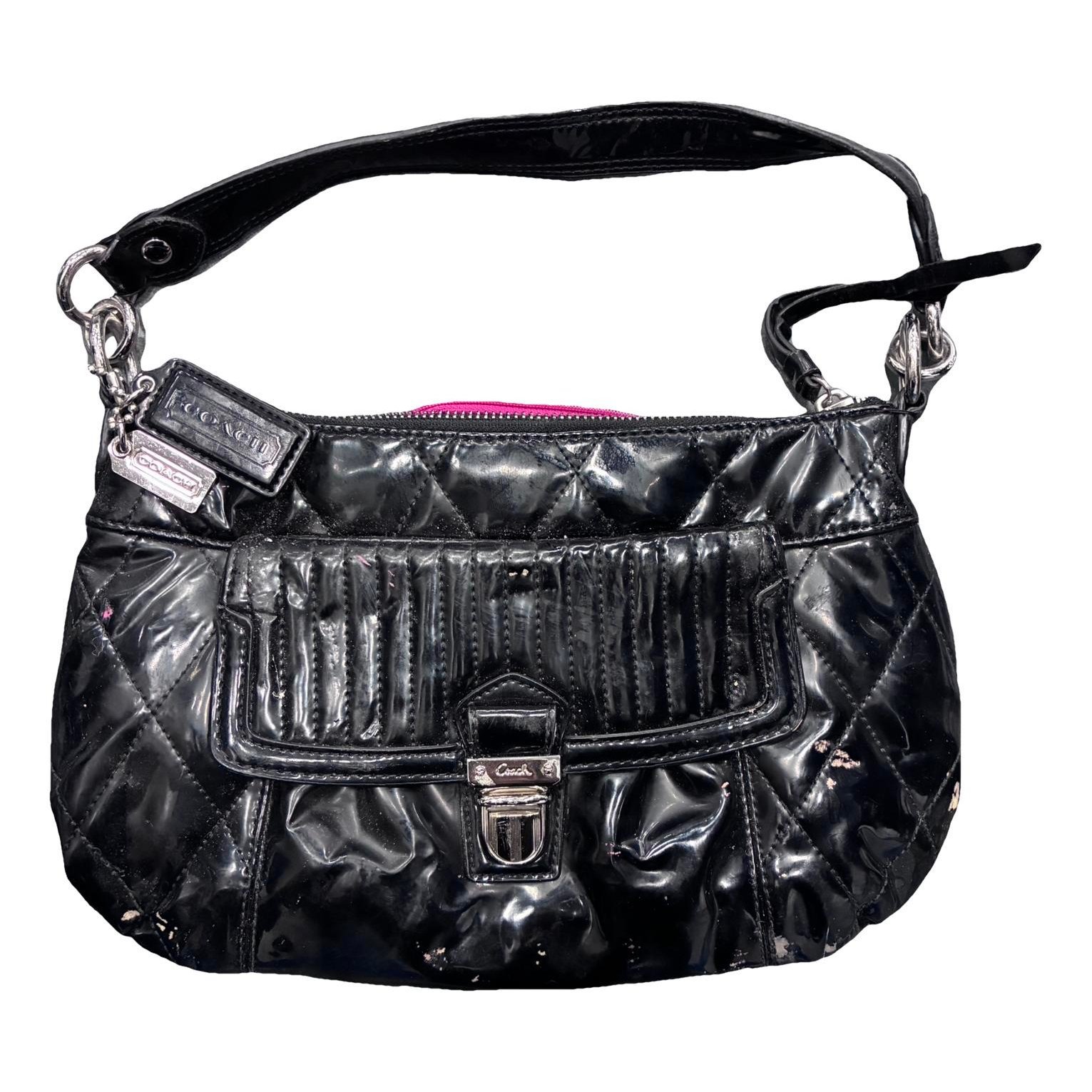 Vinyl handbag