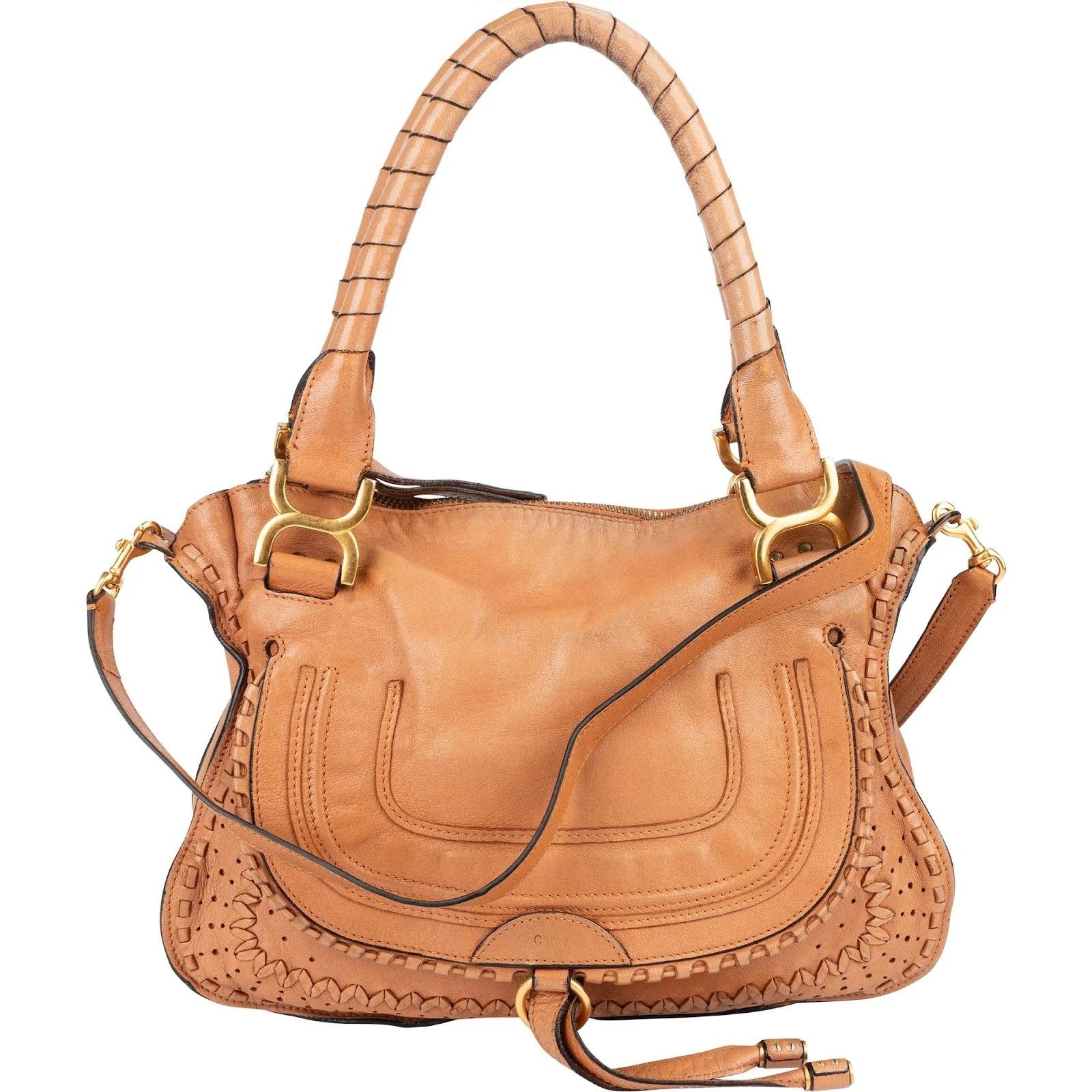 Marcie leather handbag