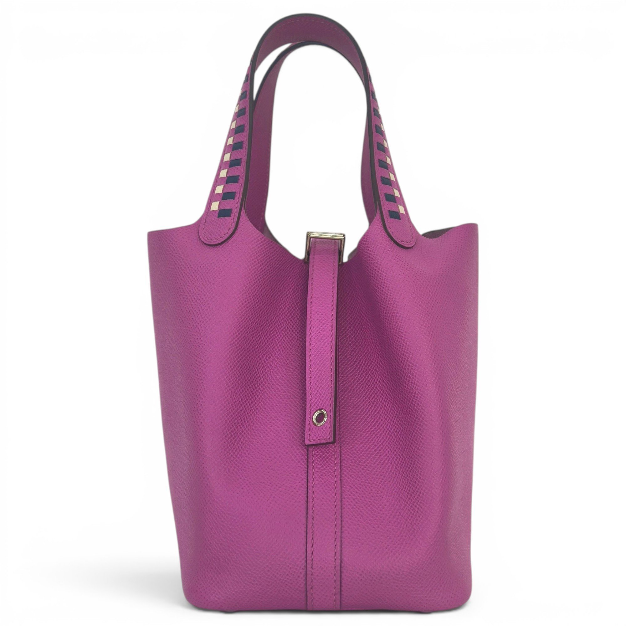 Picotin leather handbag