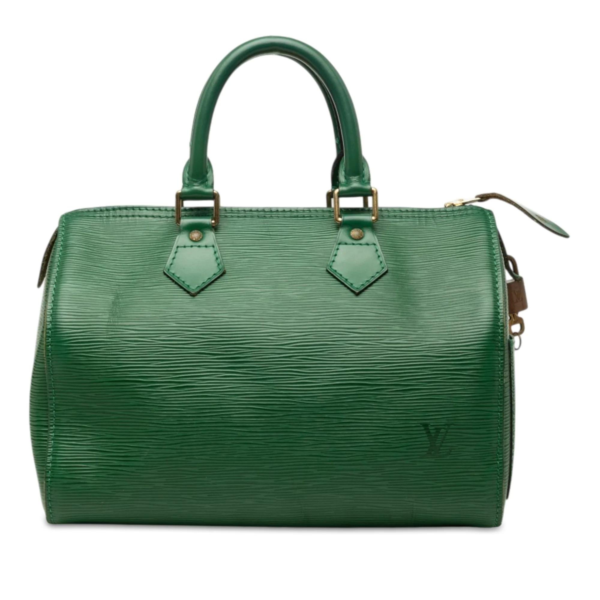 Speedy leather bag