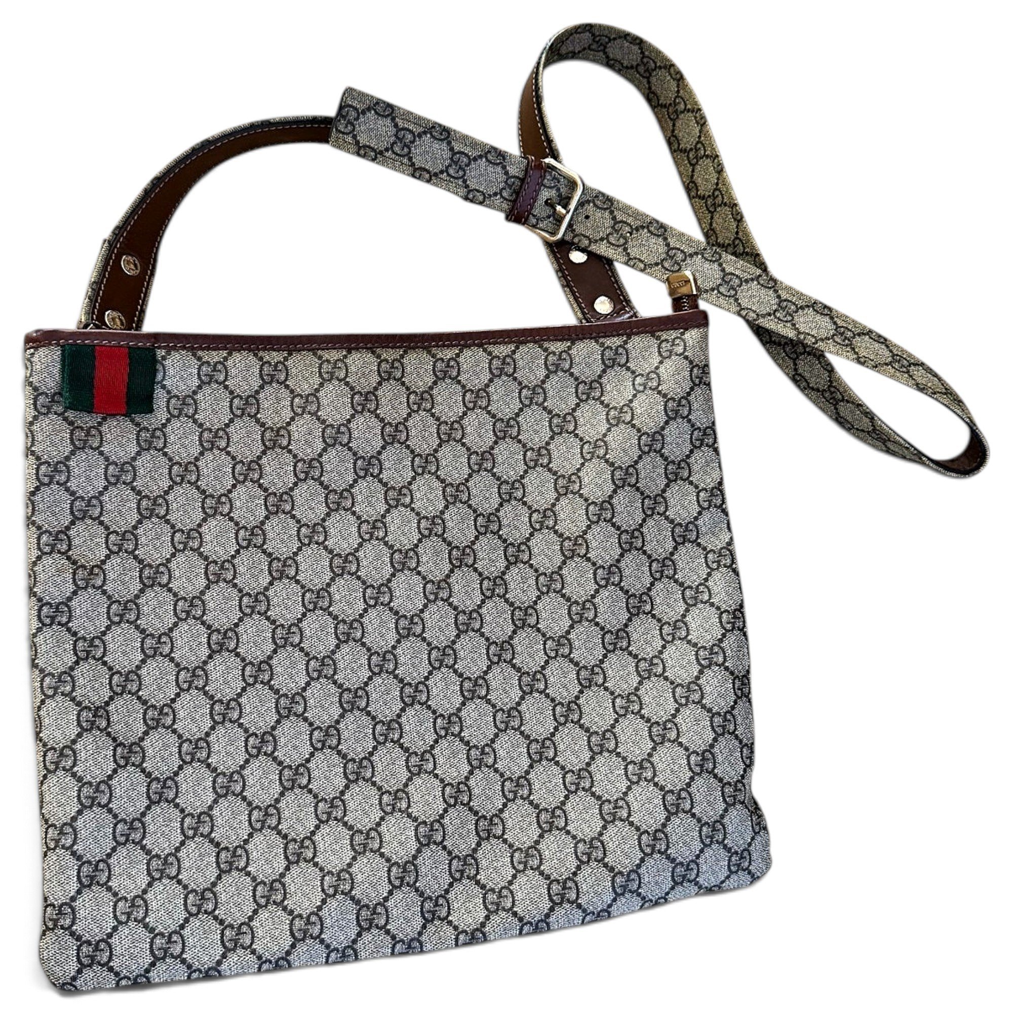 Ophidia leather crossbody bag