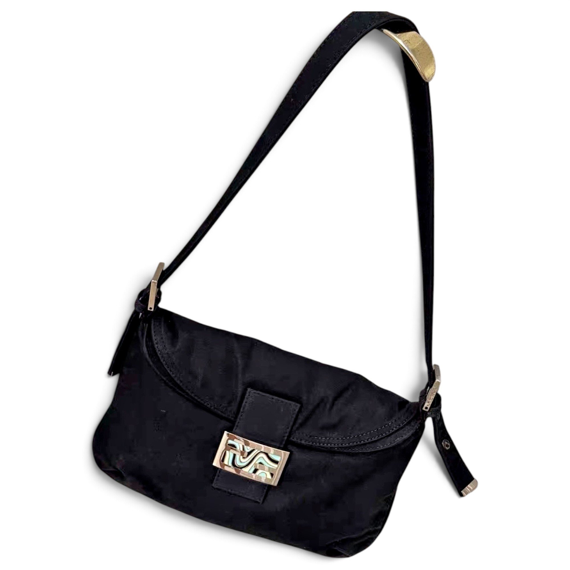 Baguette cloth handbag