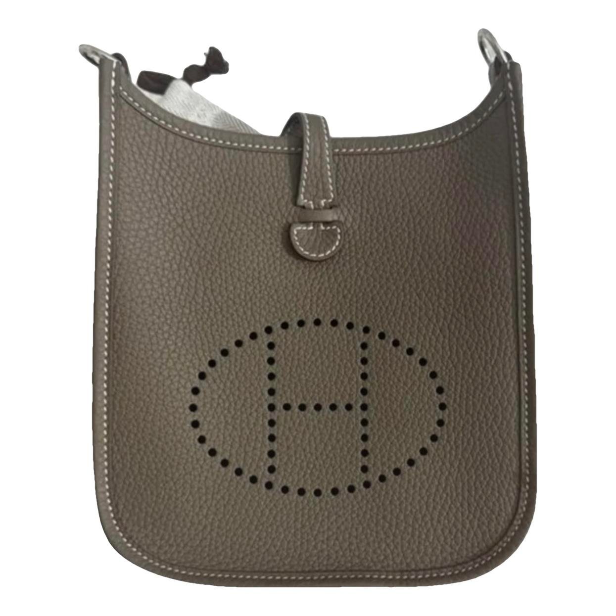 Hermes Evelyne leather crossbody bag