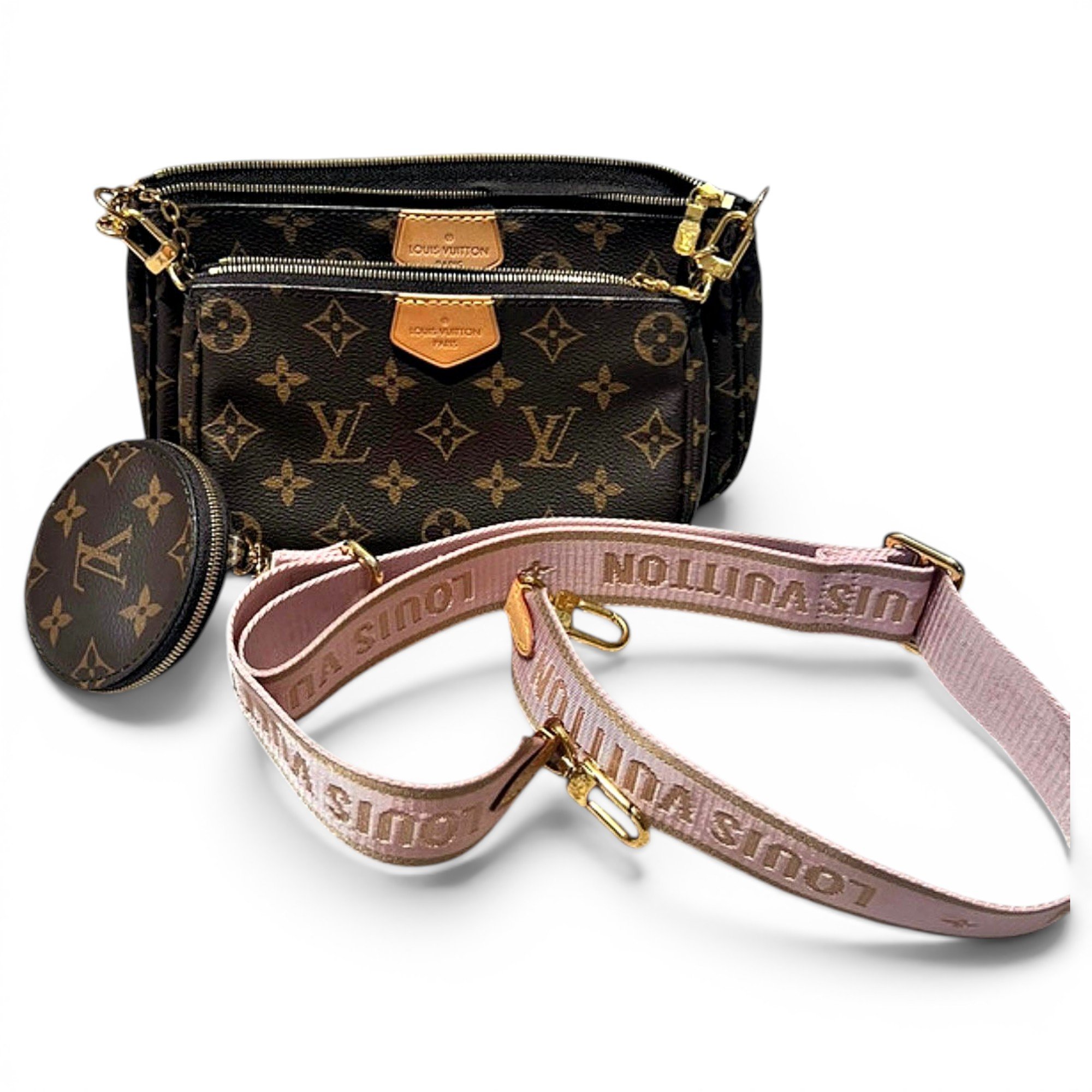 Multi Pochette Accessoires leather handbag