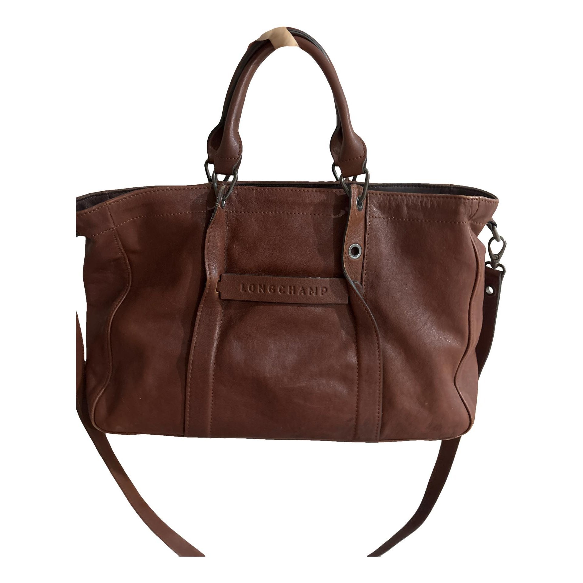 Longchamp 3D leather tote