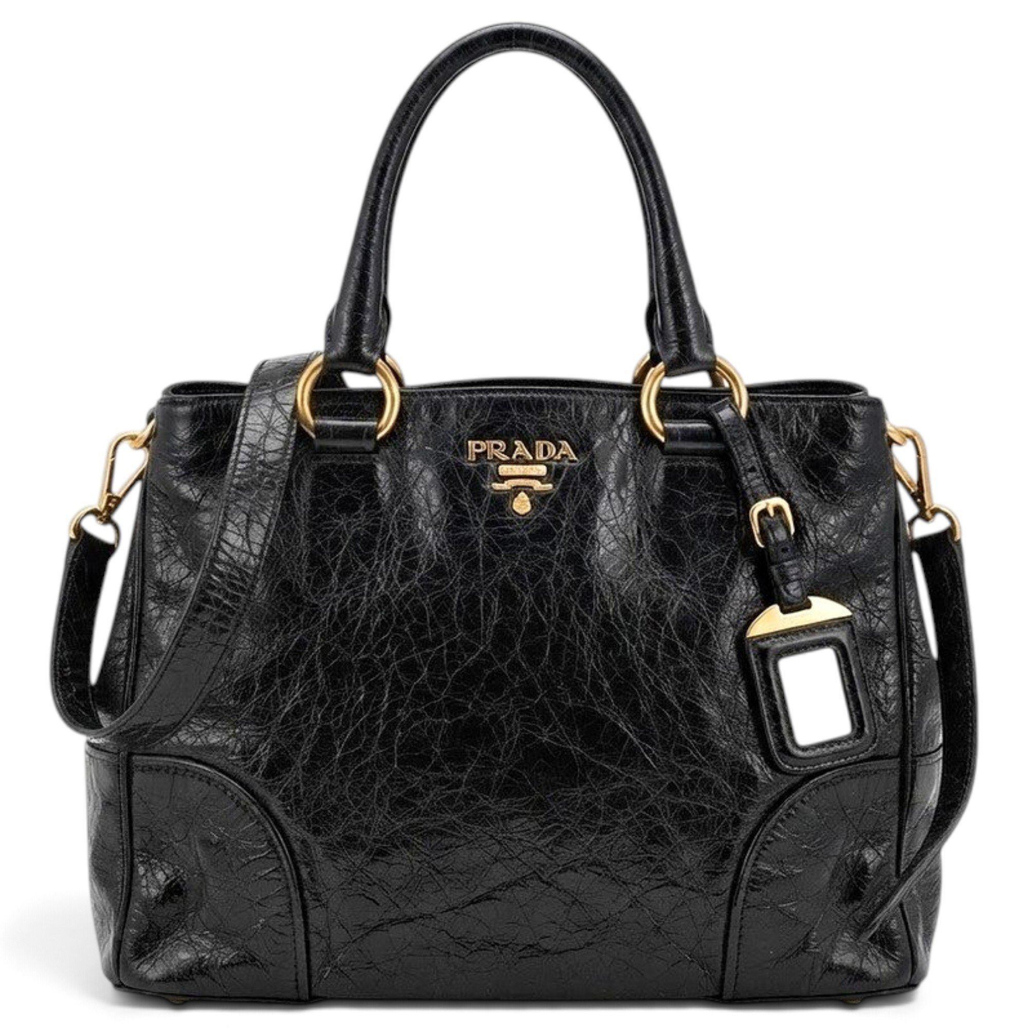 Leather tote