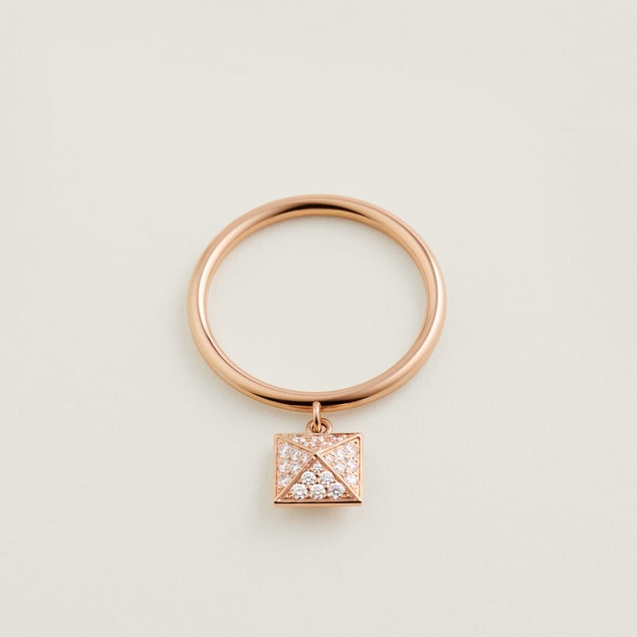 Sans Coloris Hermès Clou d'H Ring, Small Model