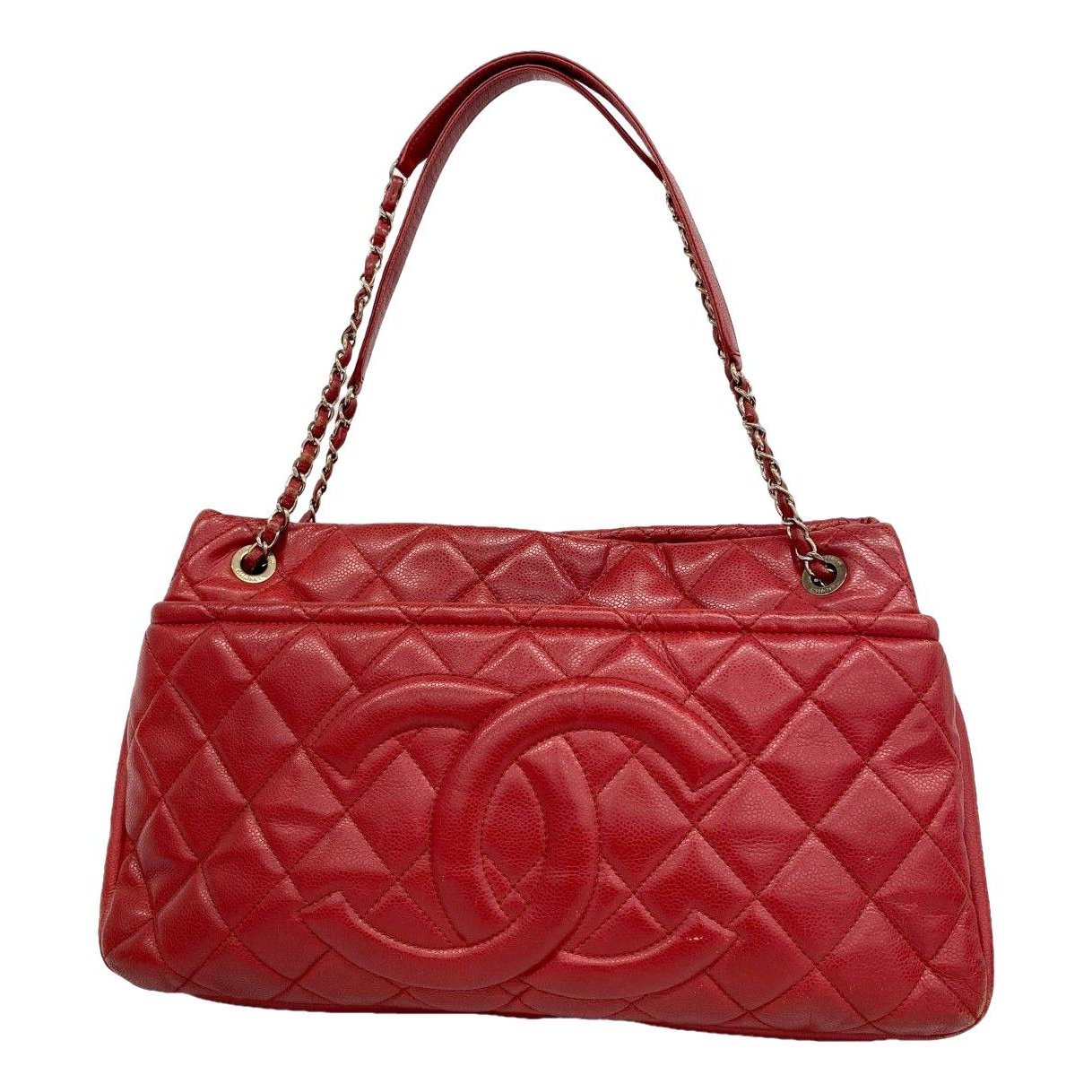 Leather tote