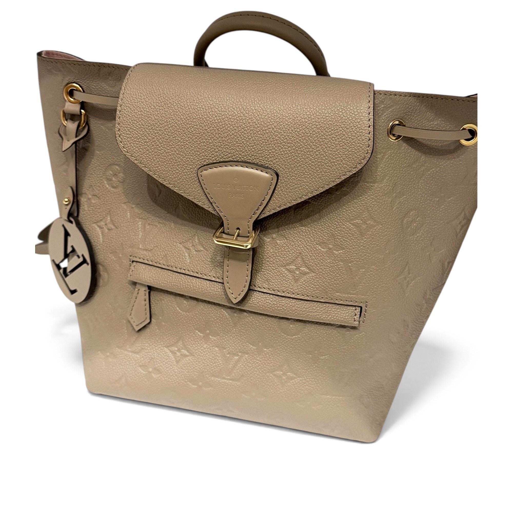 Montsouris leather backpack