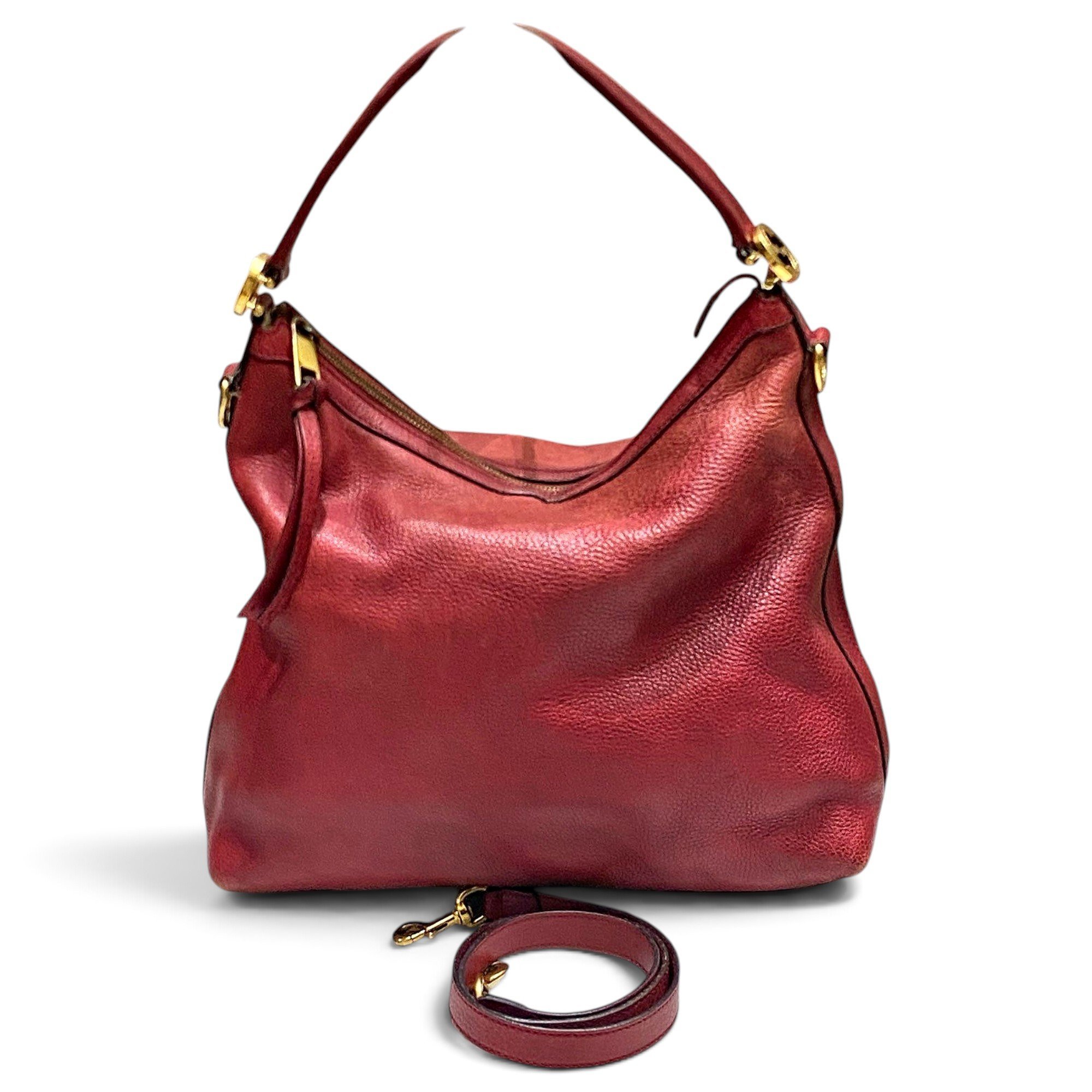 Leather handbag