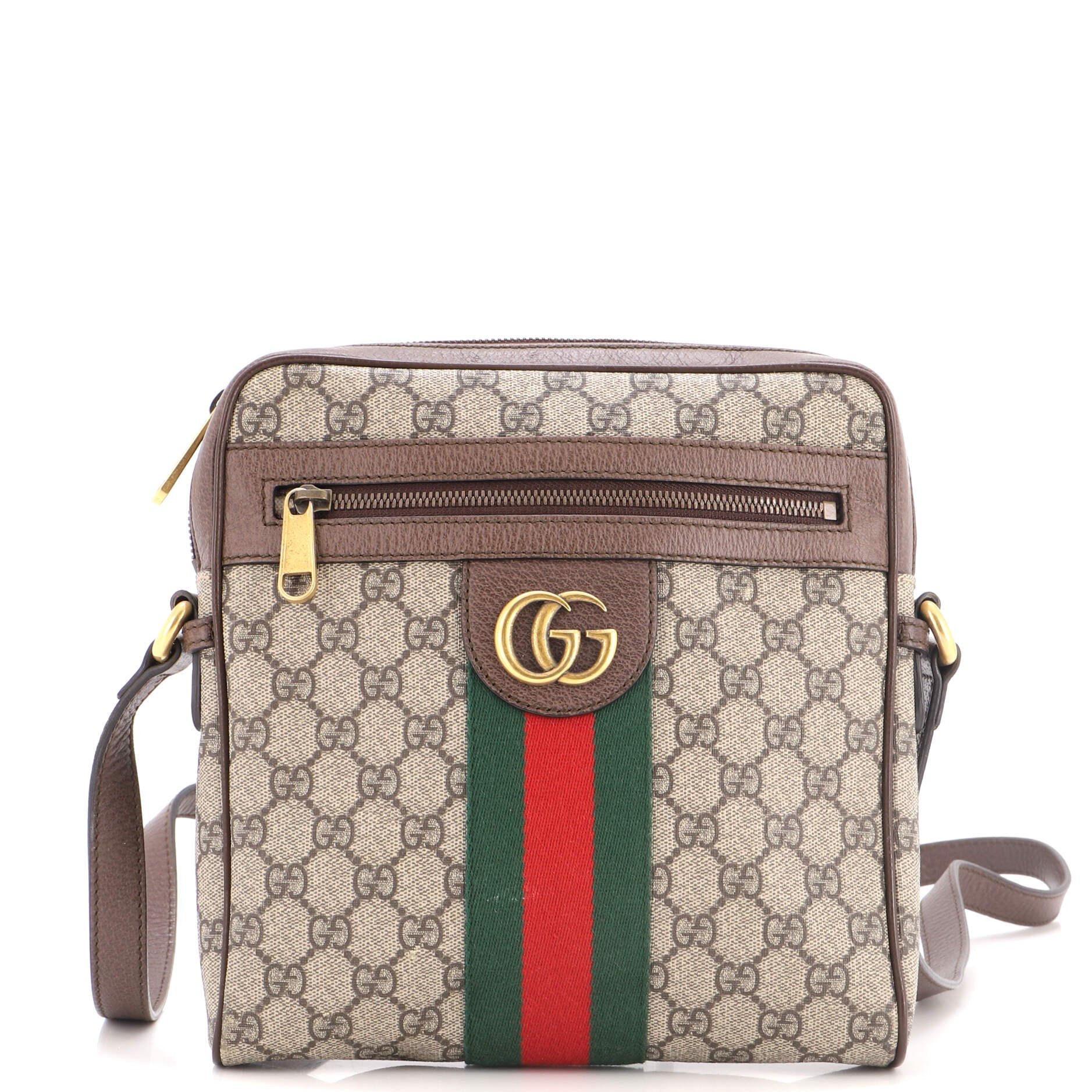 Ophidia Messenger Bag GG Coated Canvas Small