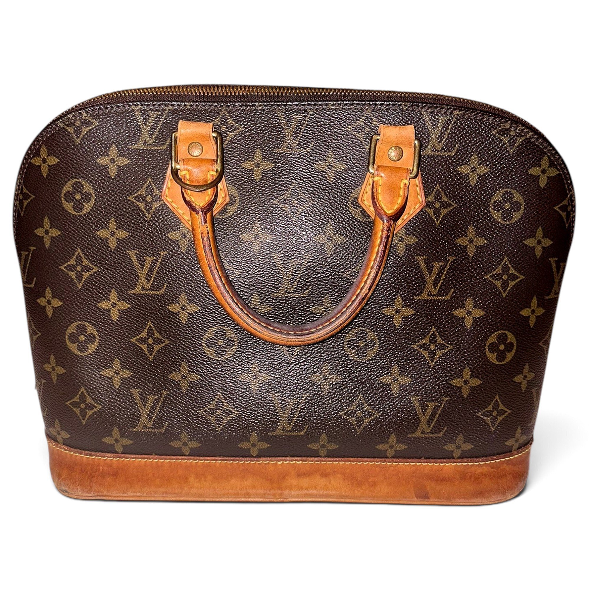 Alma leather handbag