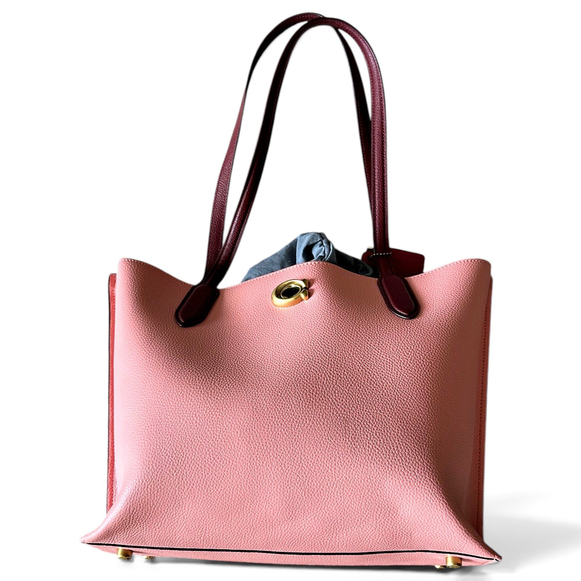CITY ZIP TOTE leather tote