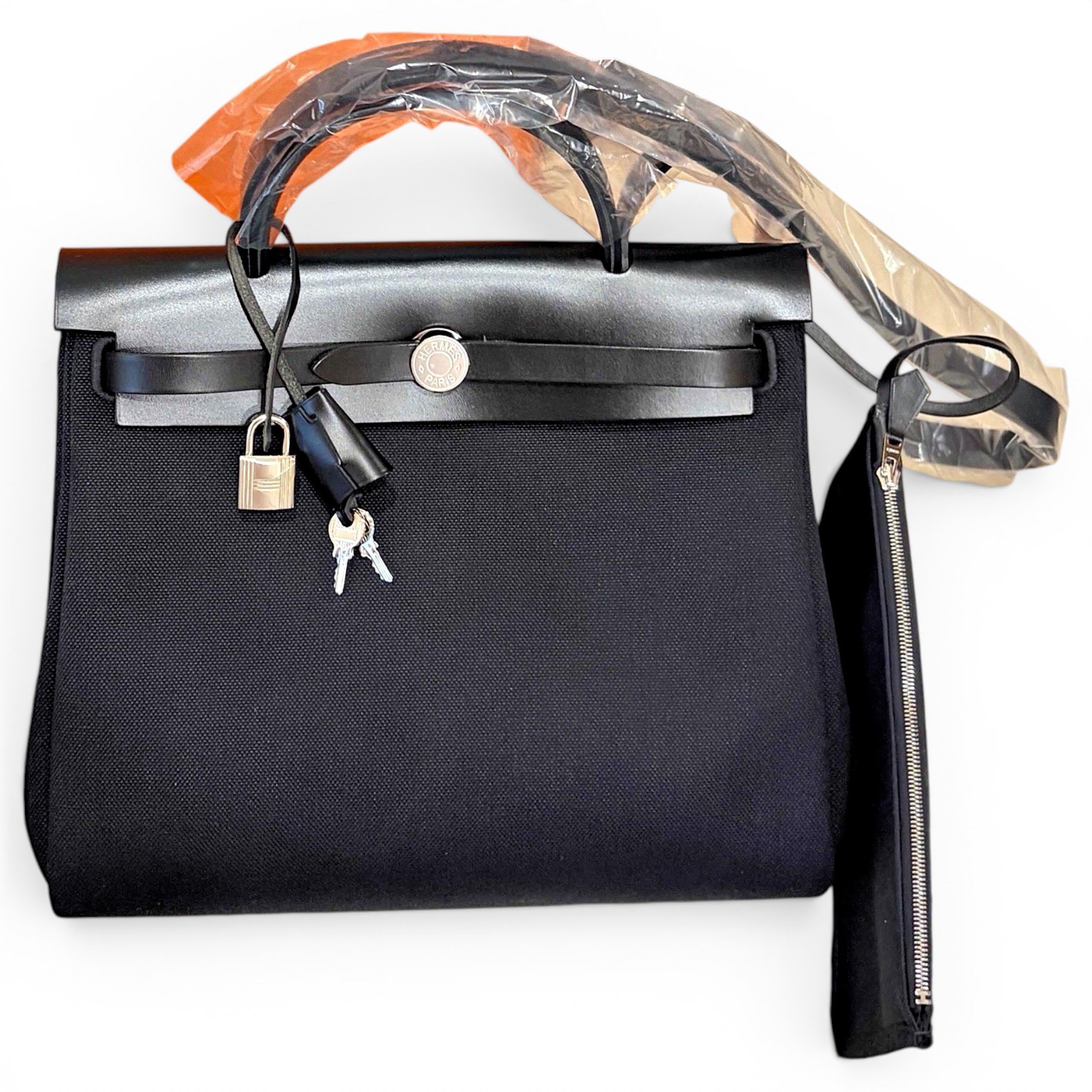 Herbag leather crossbody bag