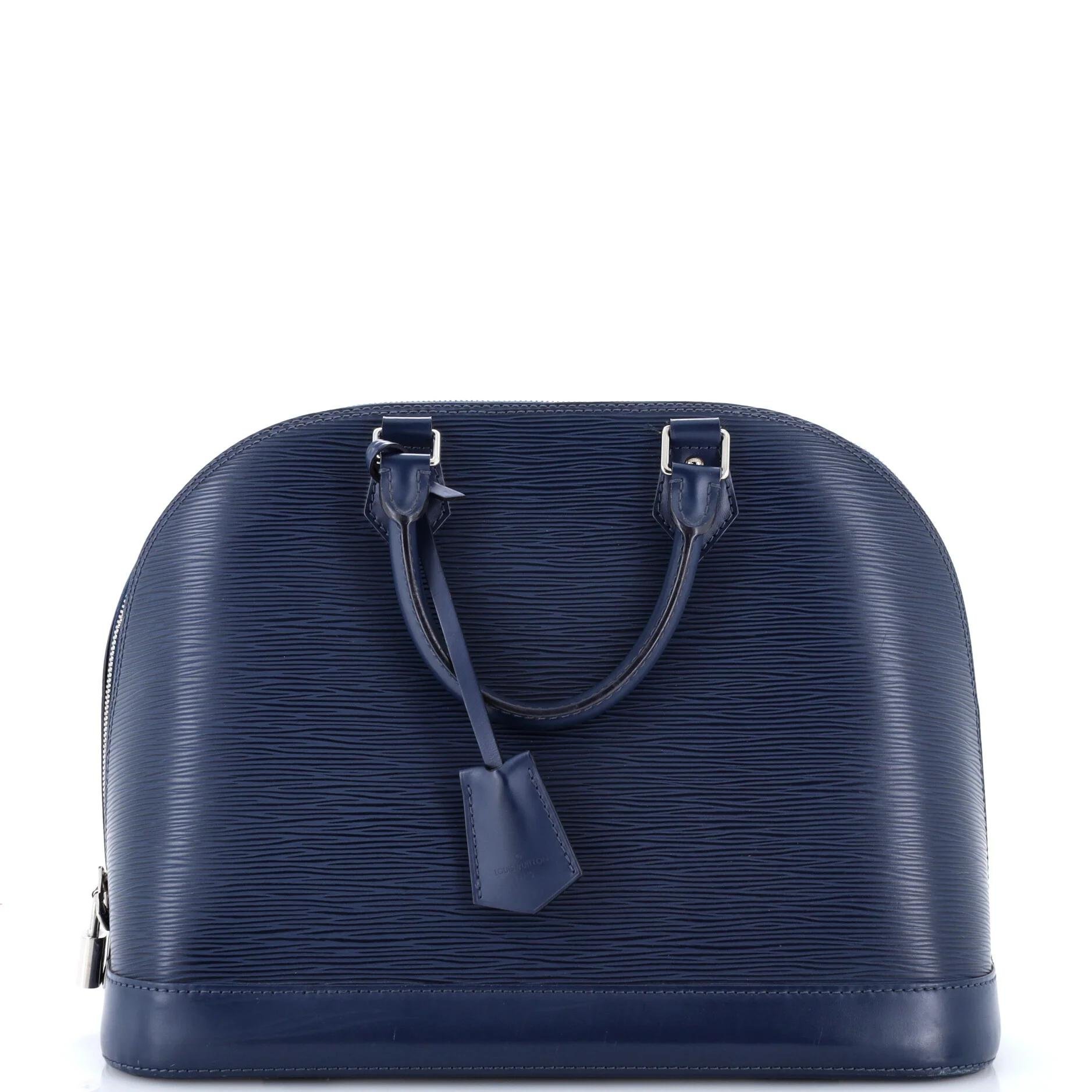 Alma leather handbag
