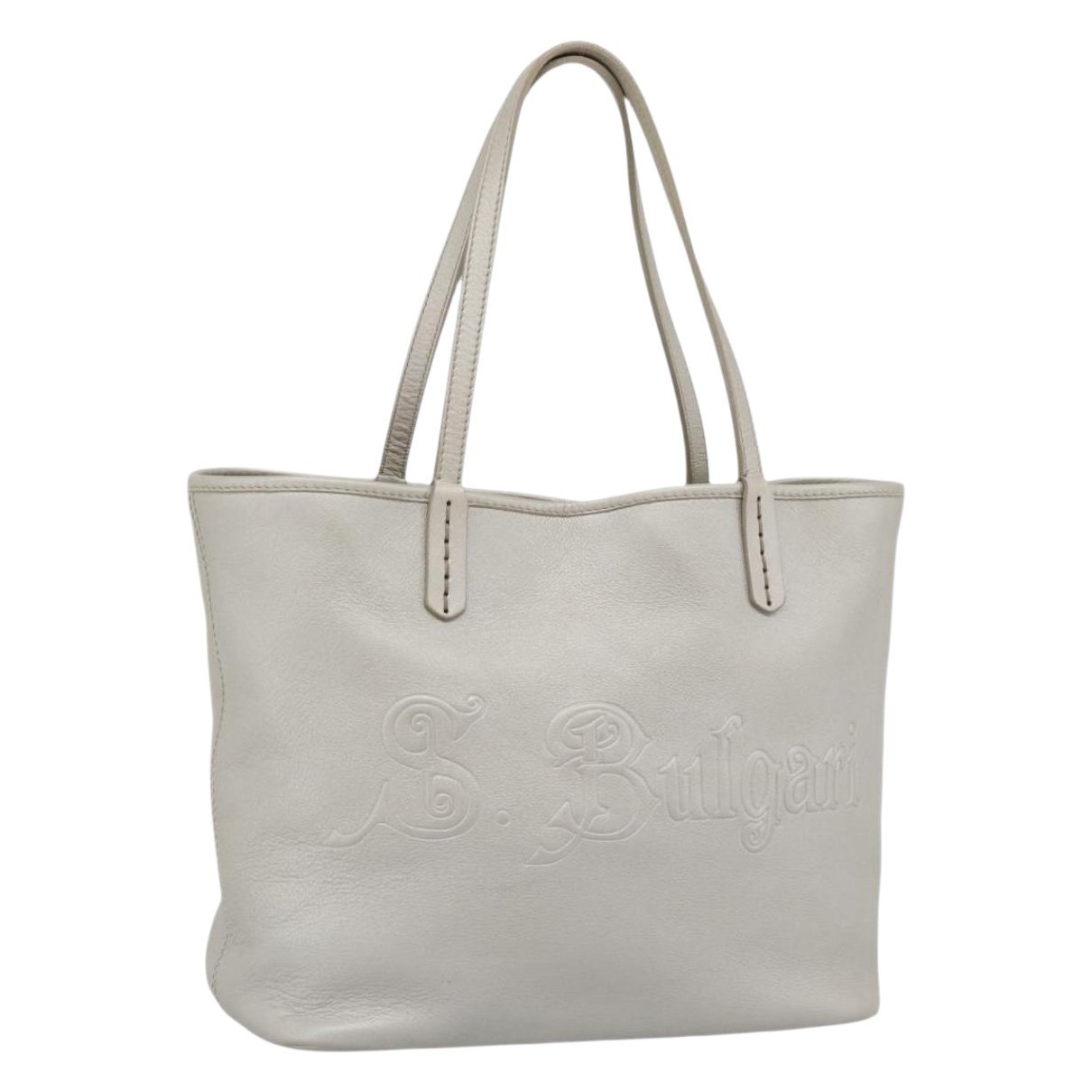 Leather tote