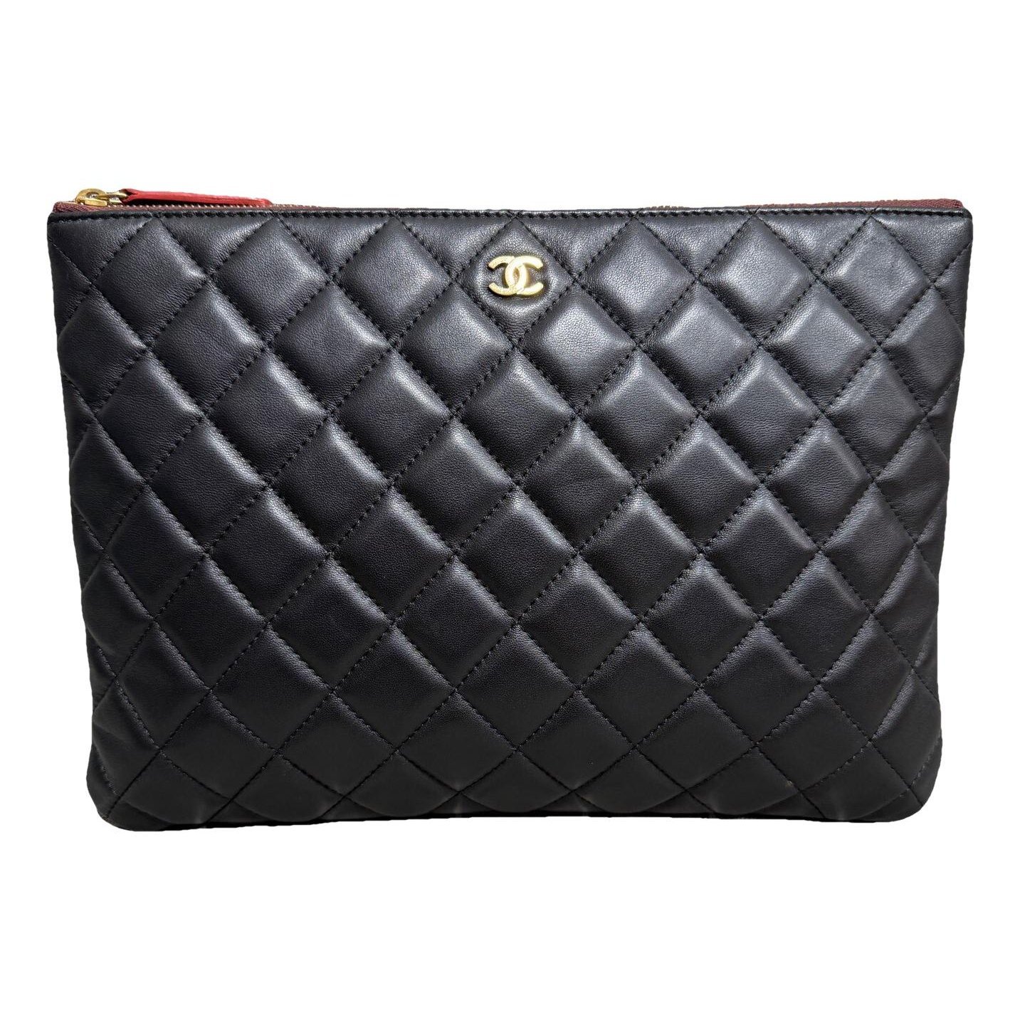 Timeless/Classique leather clutch bag
