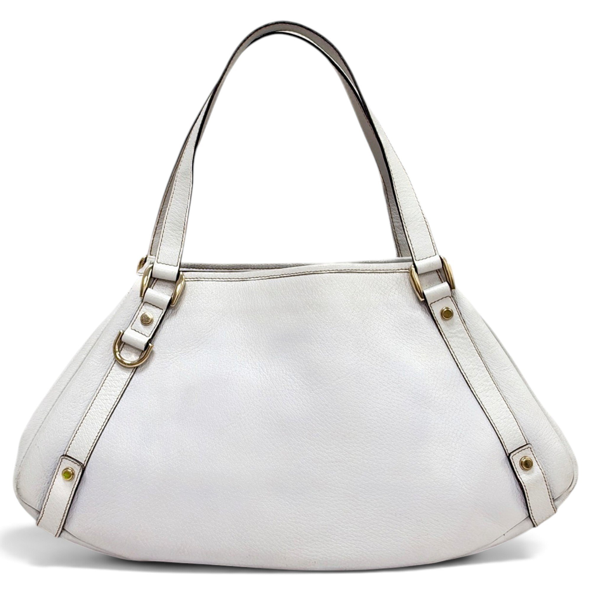 D-Ring leather handbag
