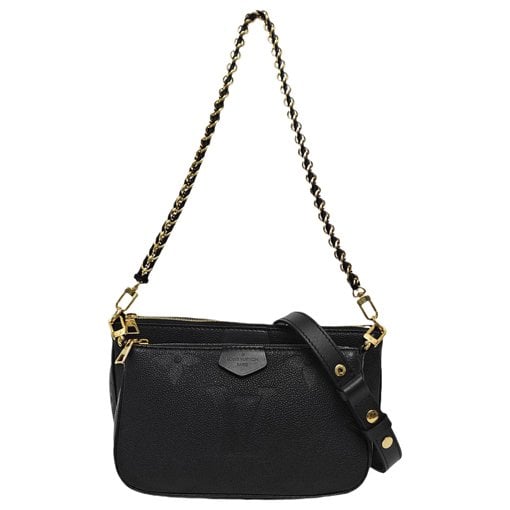 Maxi Multi Pochette Accessoires leather handbag