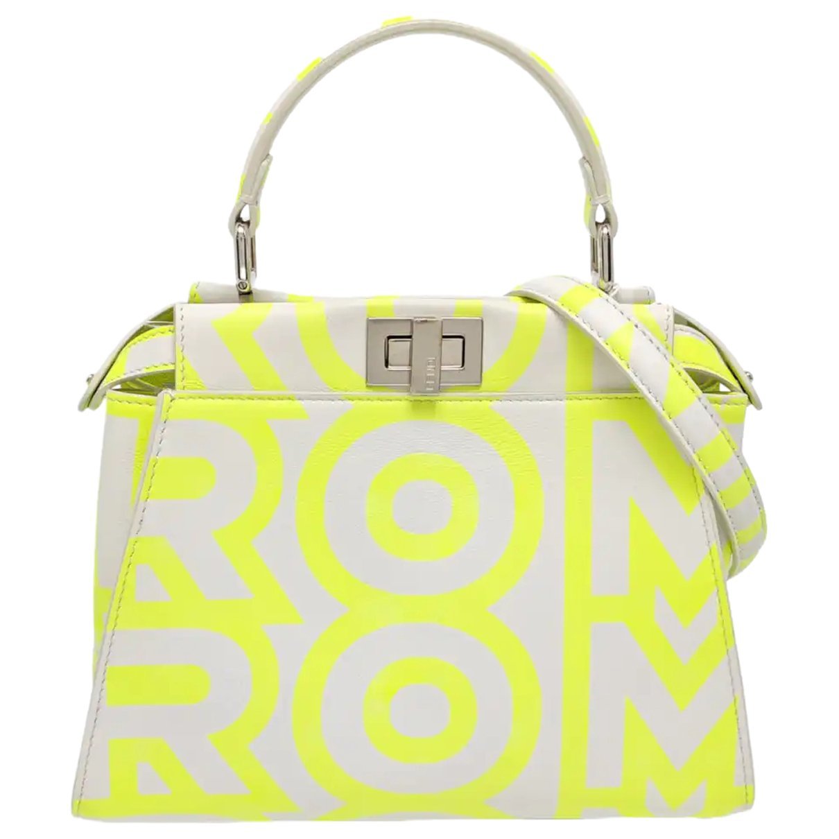 Peekaboo leather handbag