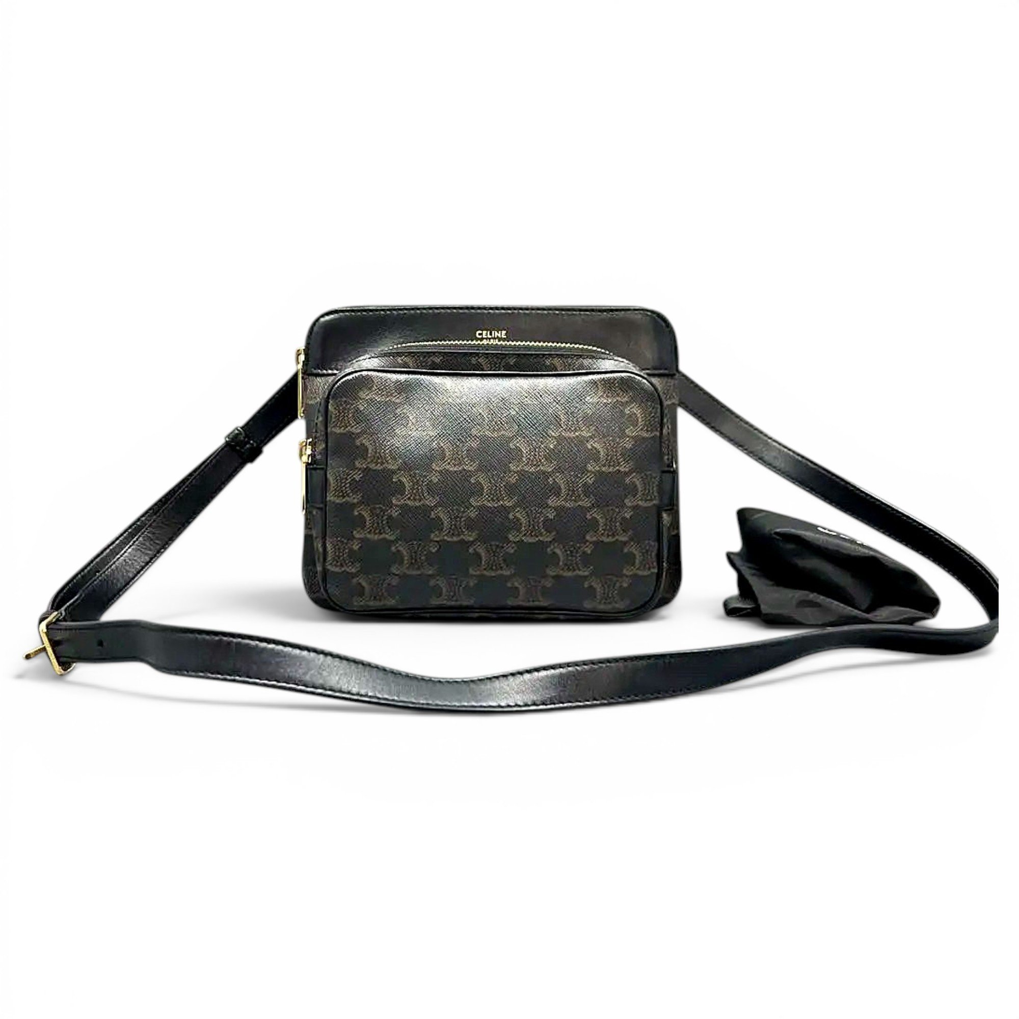 Leather crossbody bag