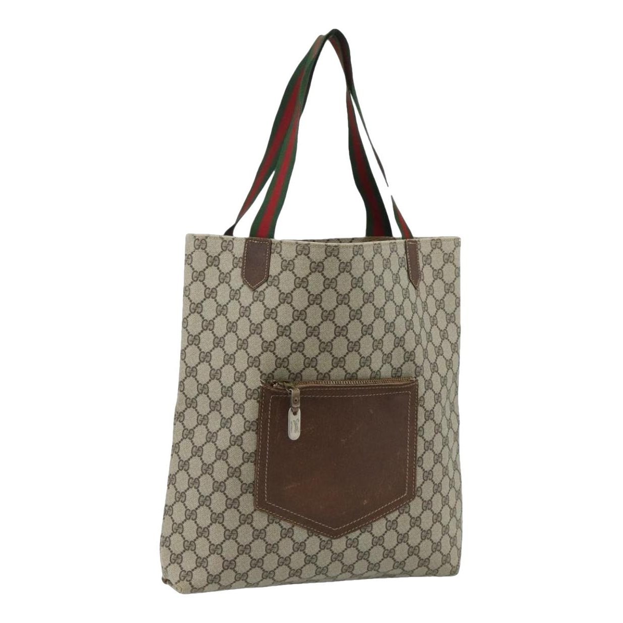 Leather tote